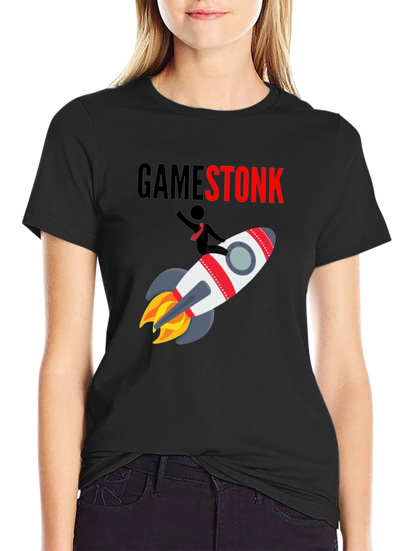 GameStonk Rocket T-Shirt - To the Moon!