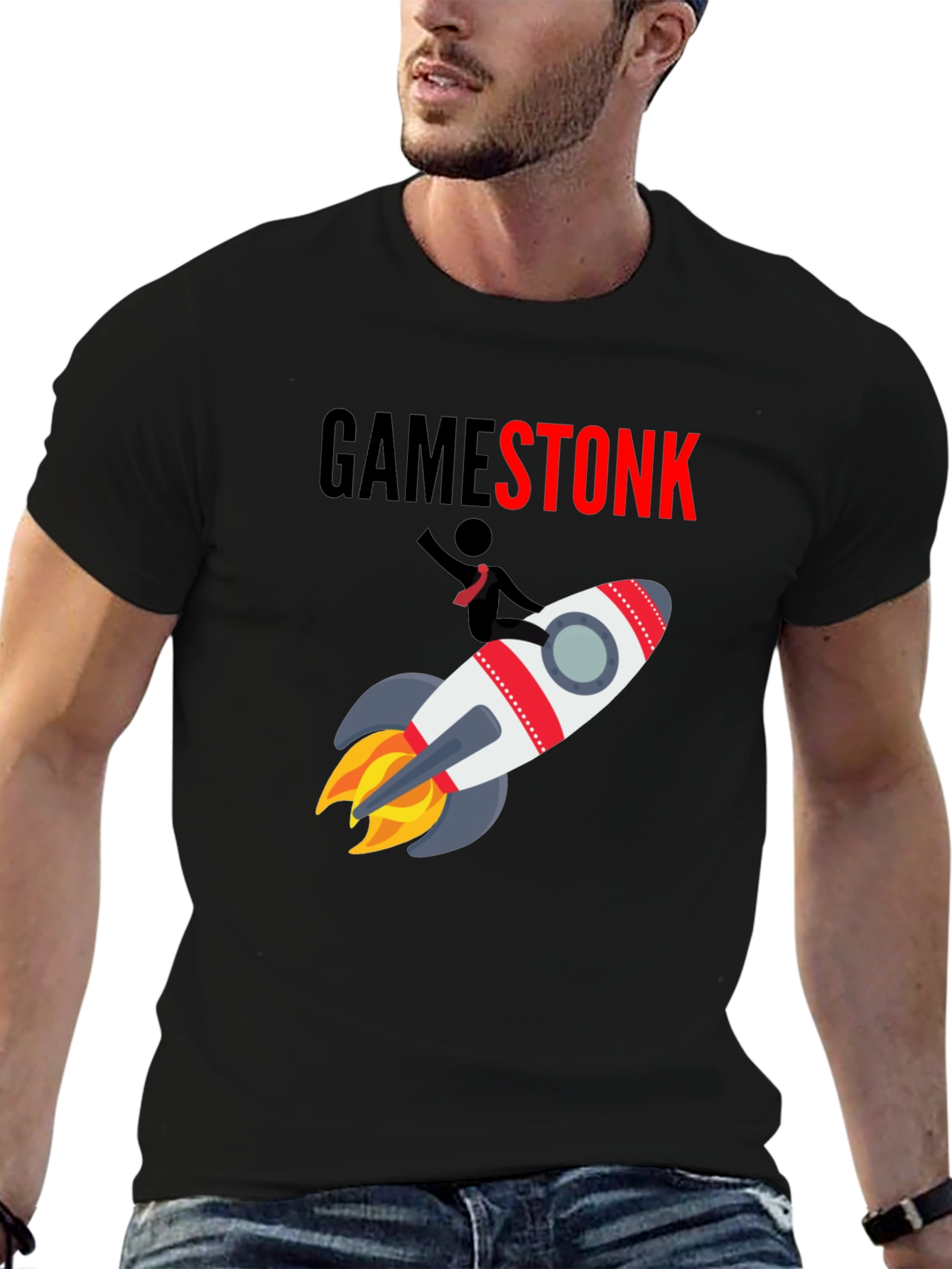 GameStonk Rocket T-Shirt - To the Moon!