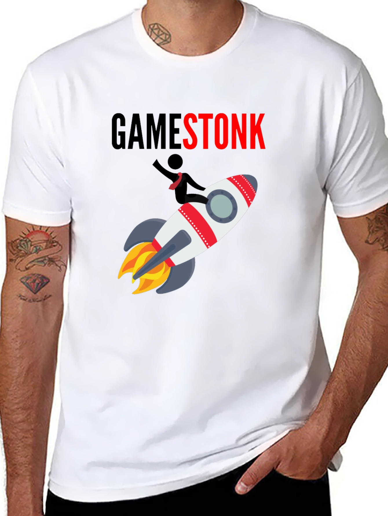 GameStonk Rocket T-Shirt - To the Moon!