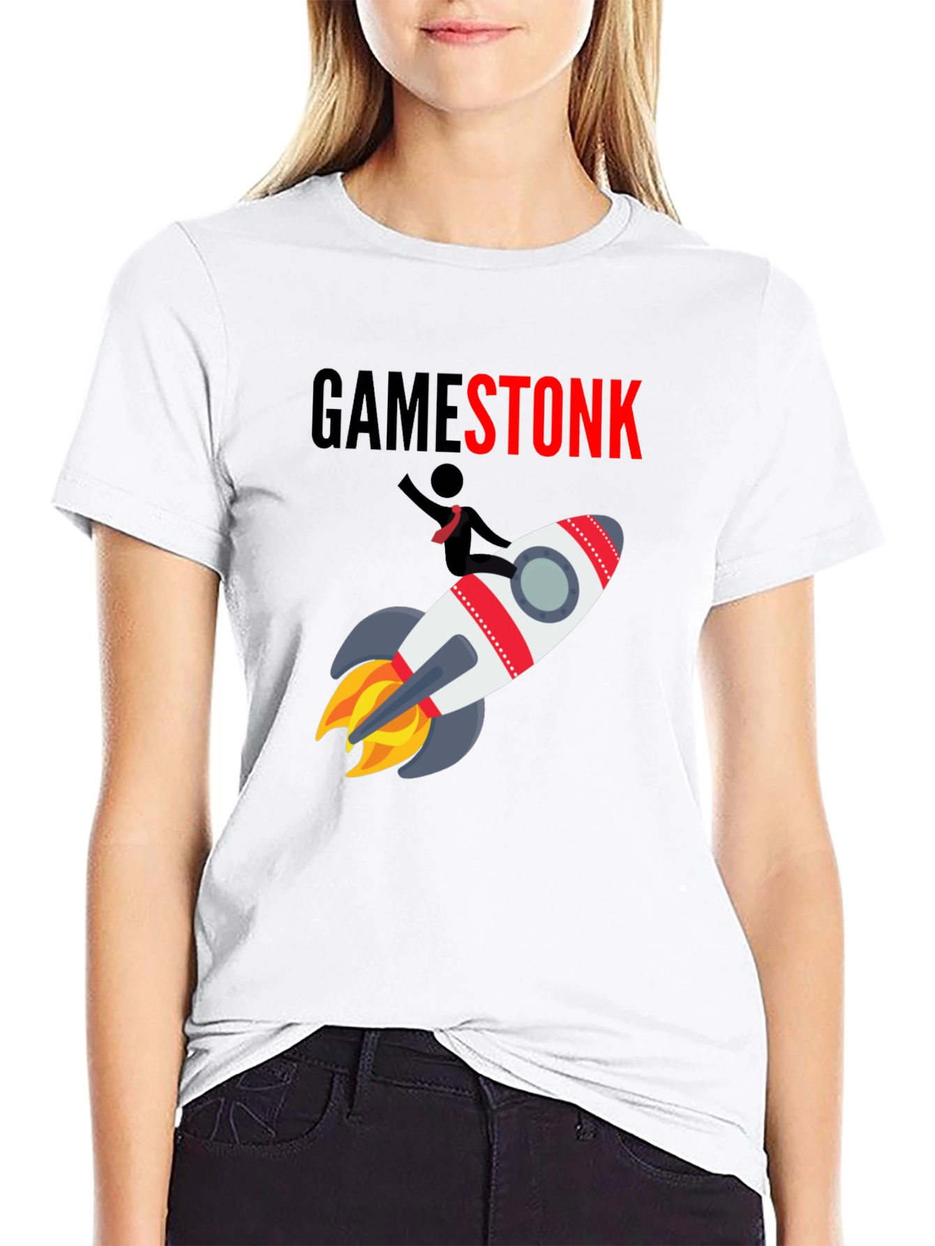 GameStonk Rocket T-Shirt - To the Moon!