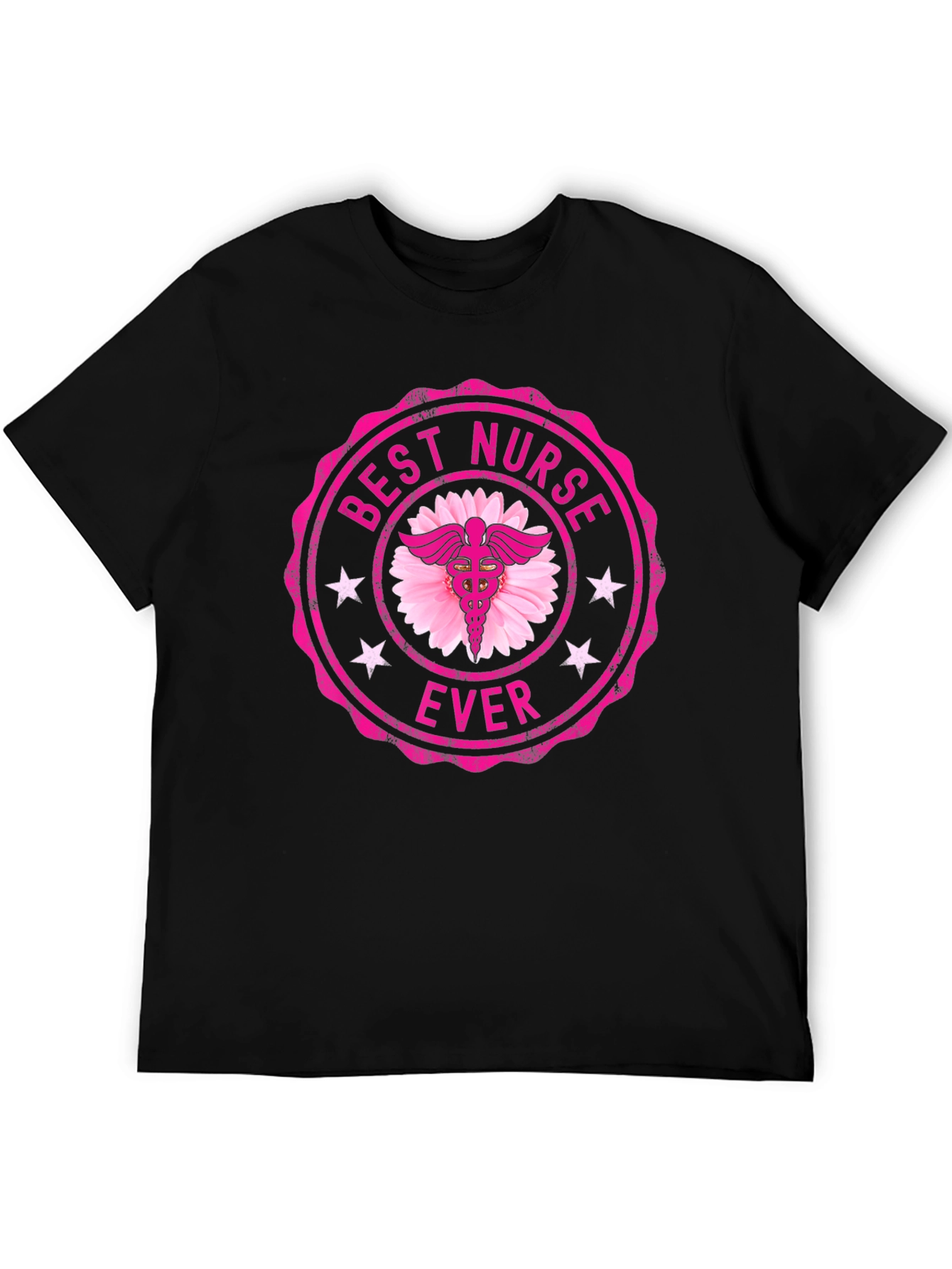 Best Nurse Ever Black T-Shirt