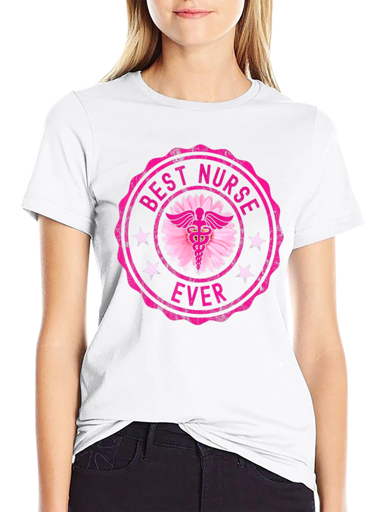 Best Nurse Ever Black T-Shirt