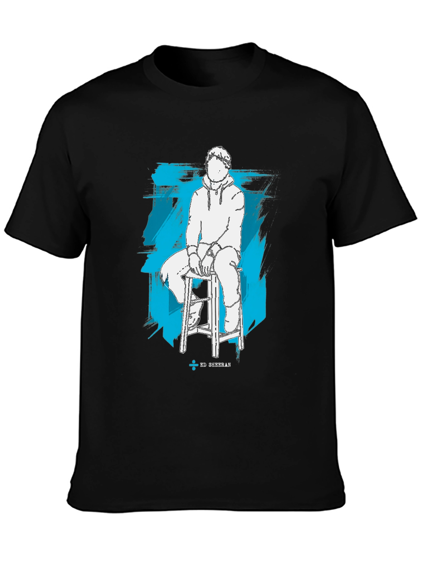 Ed Sheeran Silhouette Graphic T-Shirt