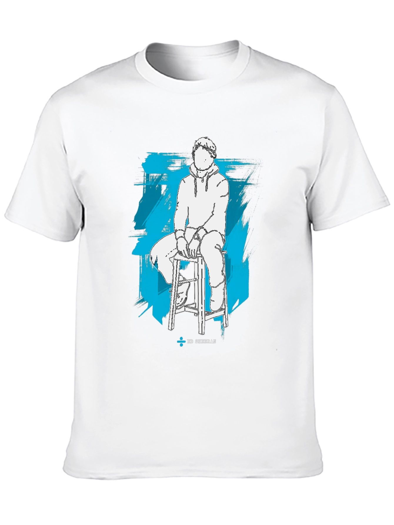 Ed Sheeran Silhouette Graphic T-Shirt