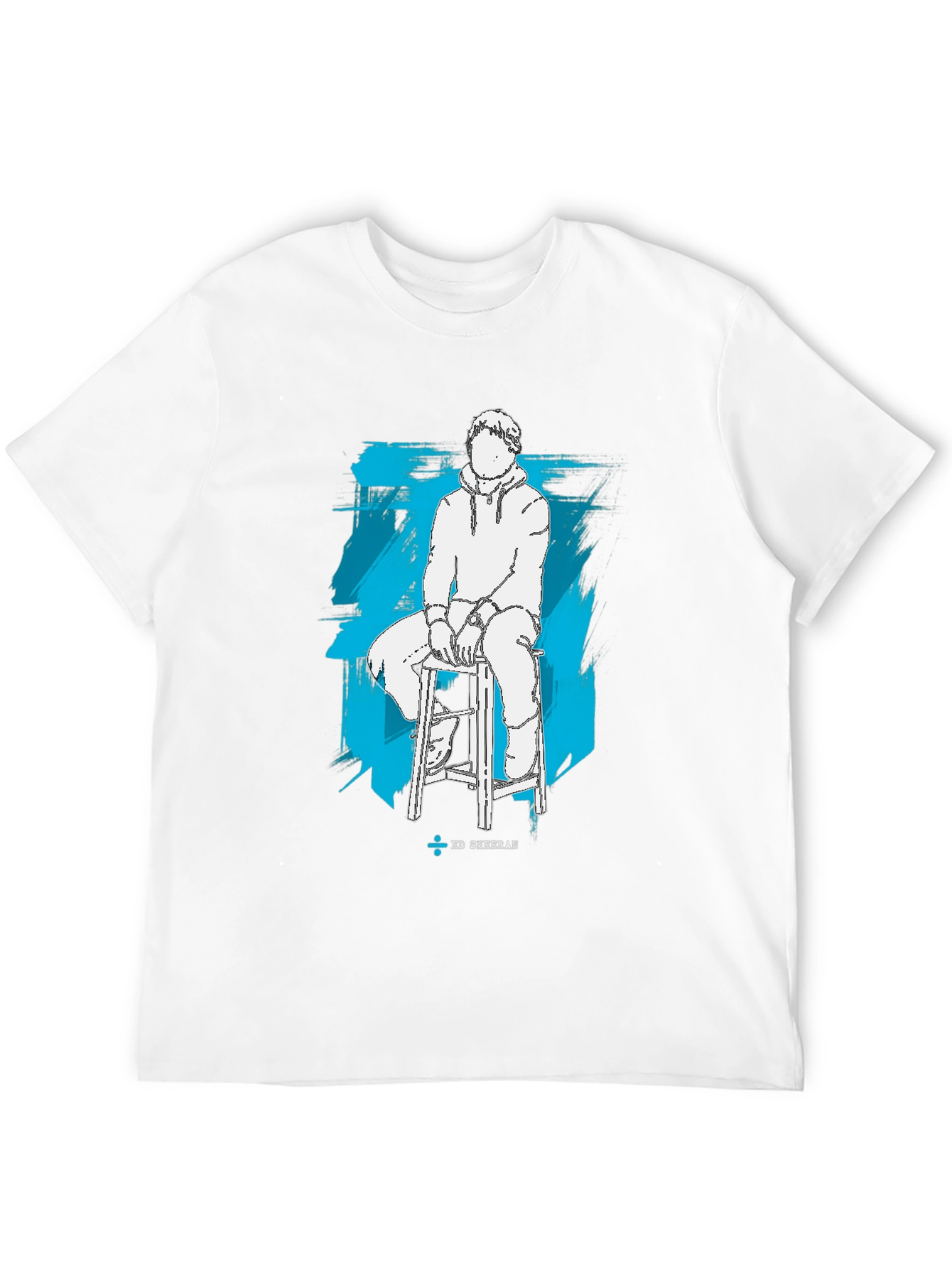 Ed Sheeran Silhouette Graphic T-Shirt