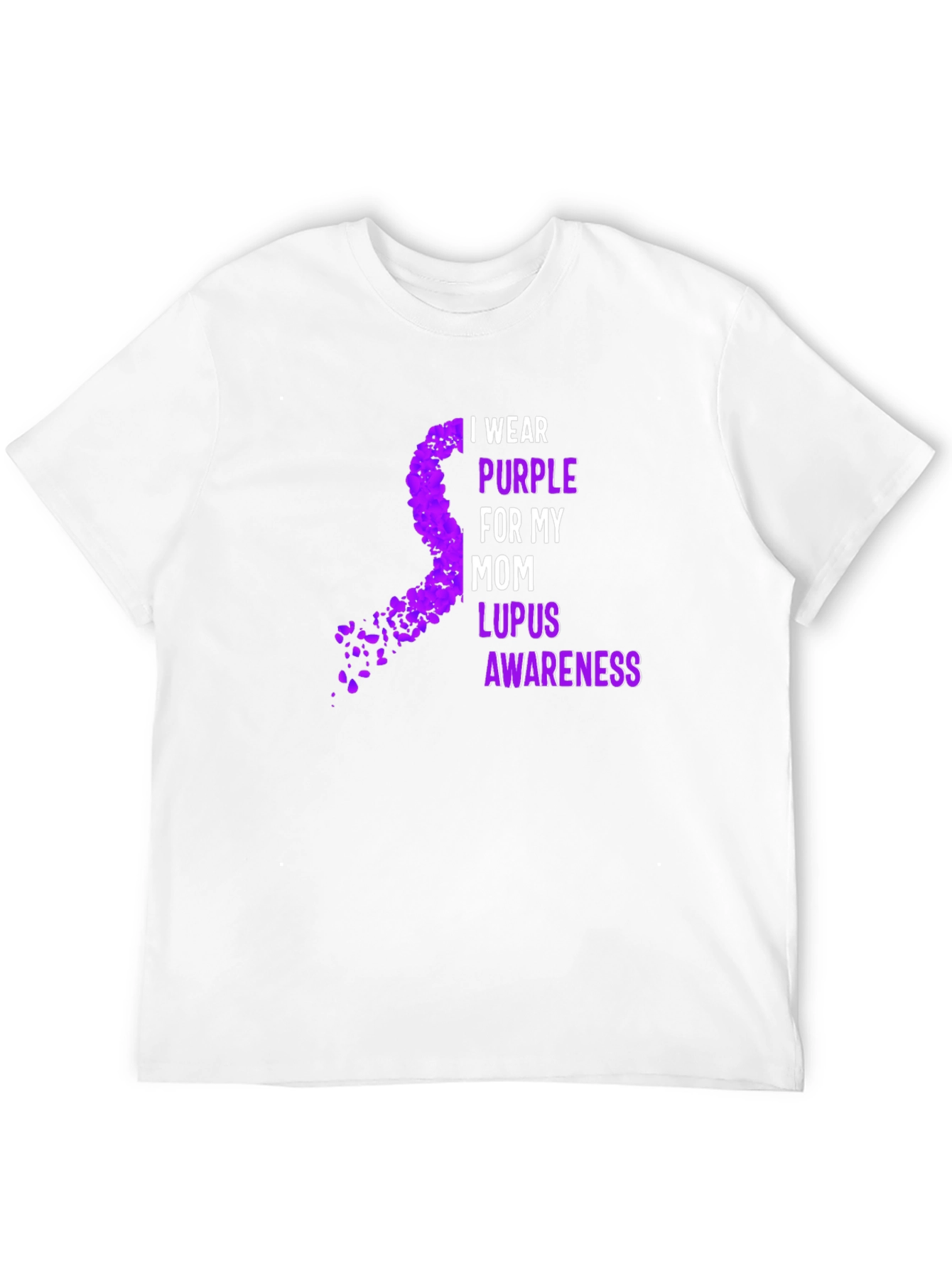 Purple Ribbon Lupus Awareness T-Shirt