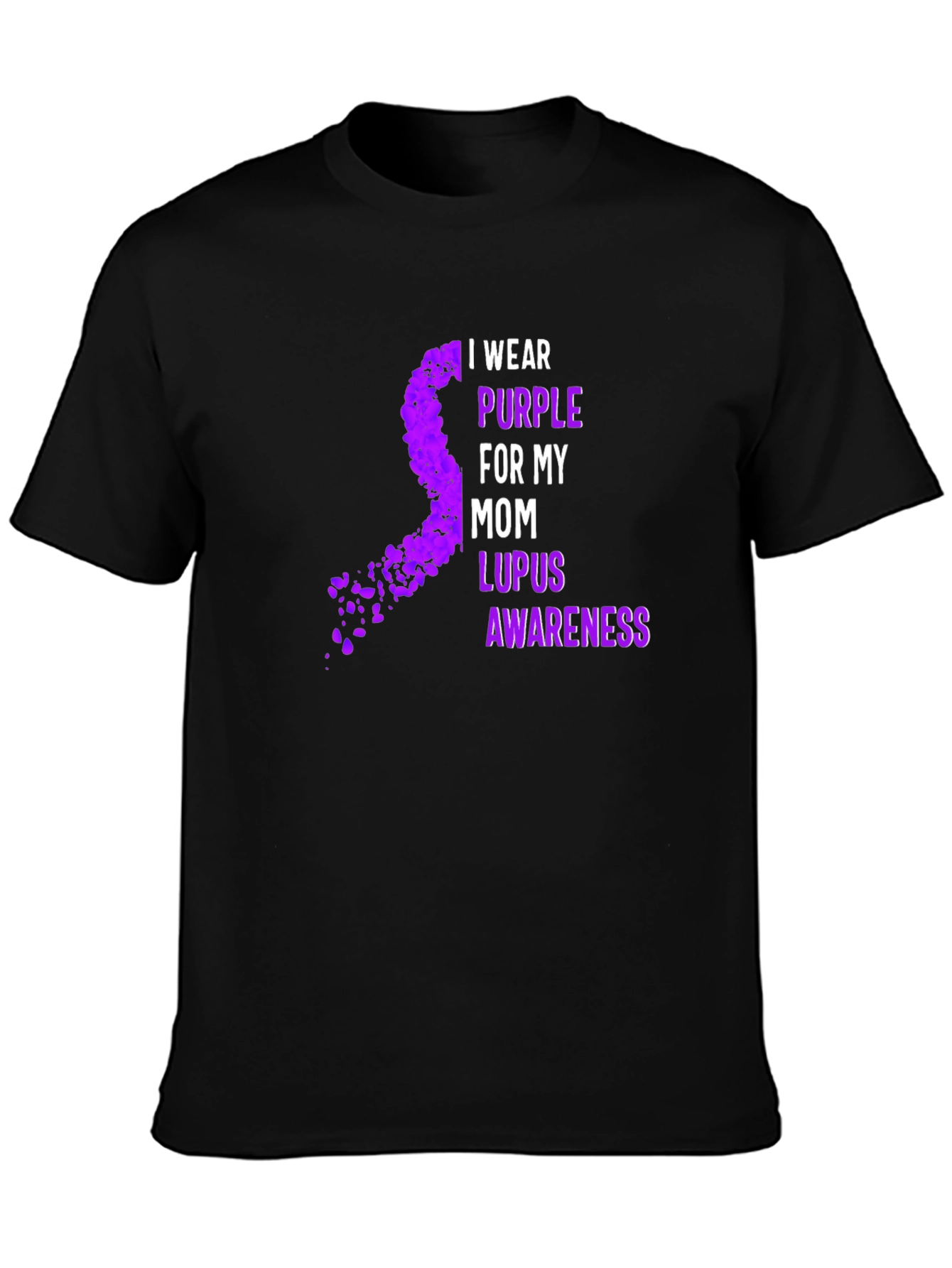 Purple Ribbon Lupus Awareness T-Shirt