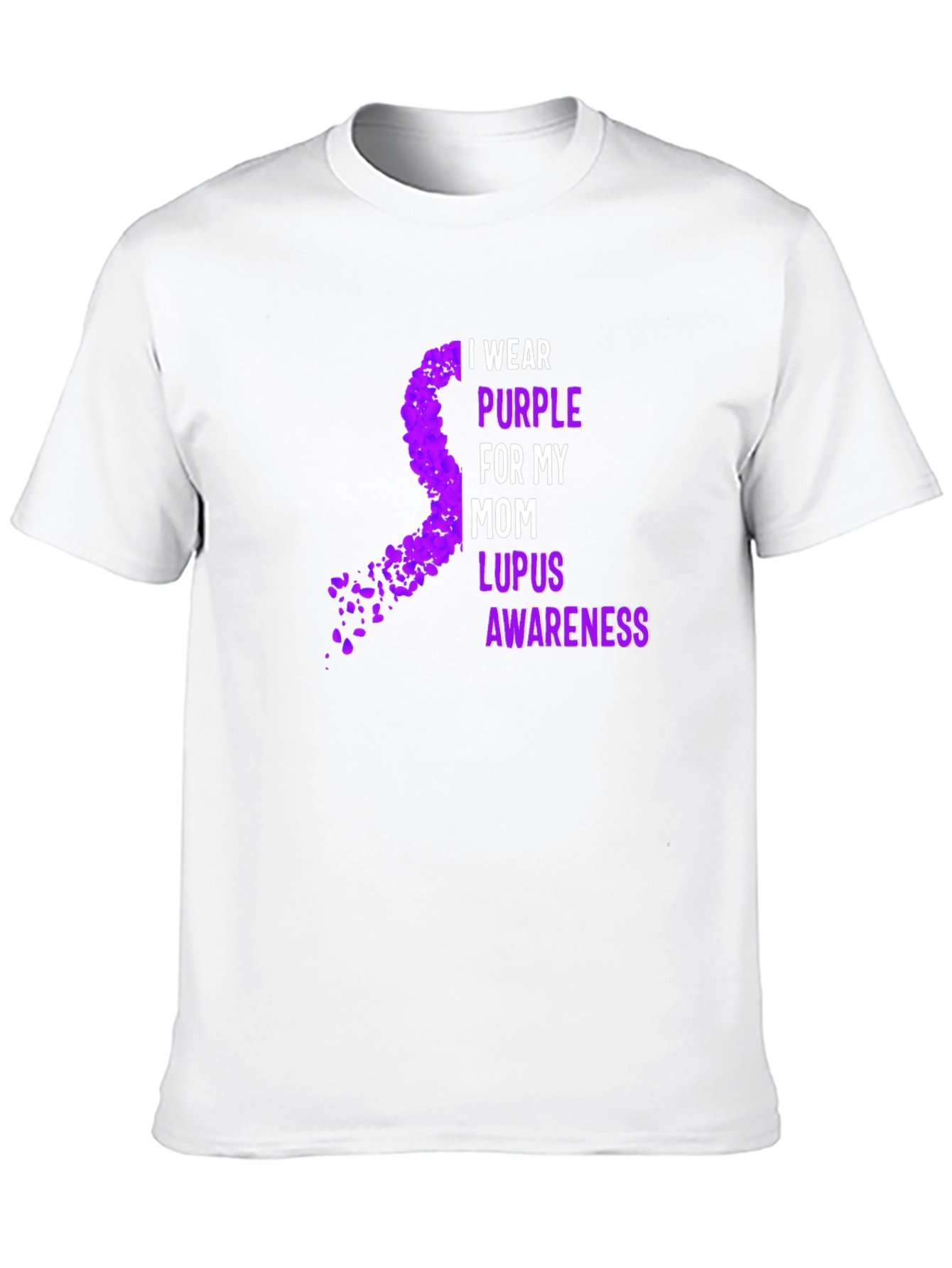 Purple Ribbon Lupus Awareness T-Shirt