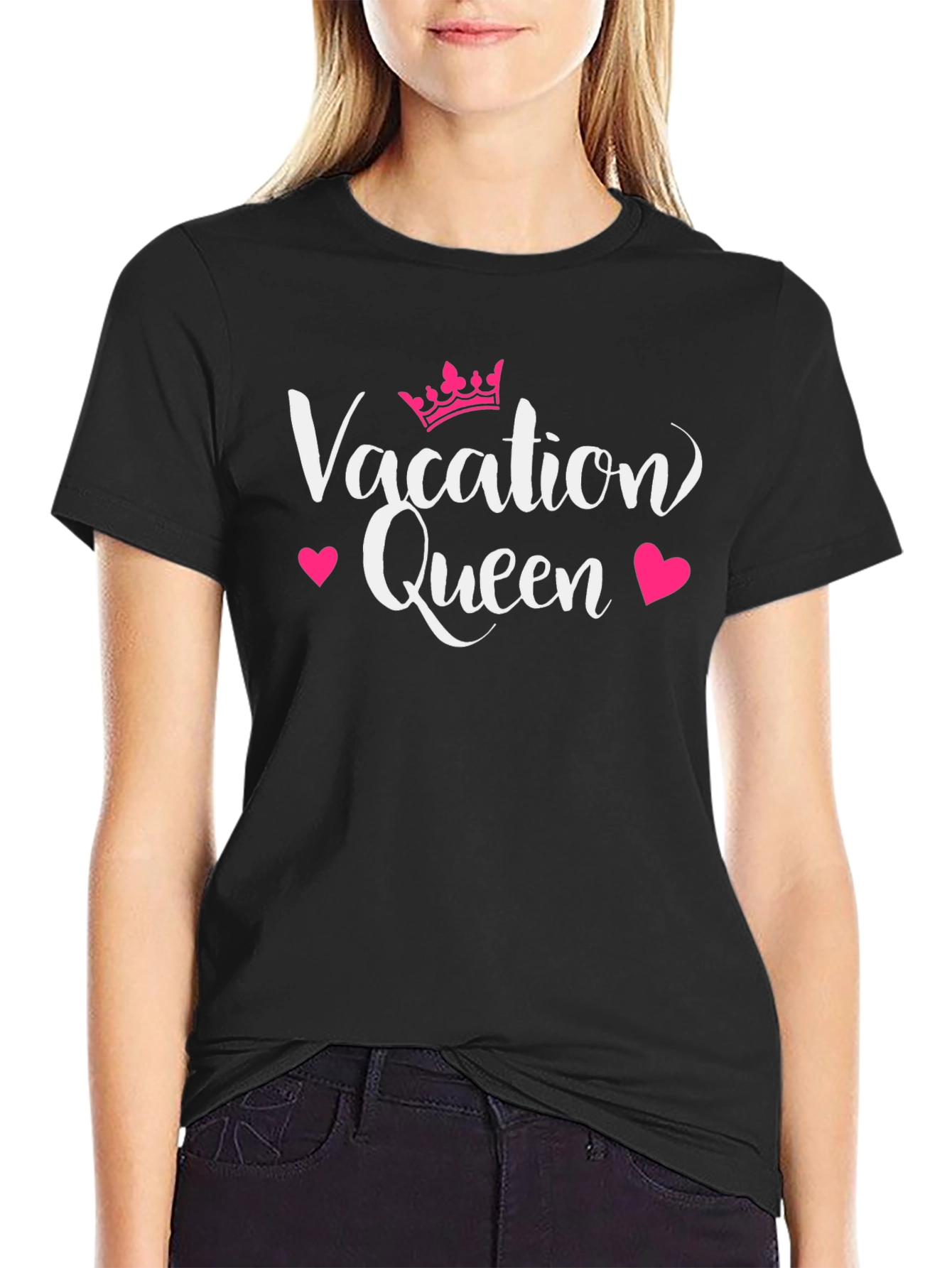 Vacation Queen T-Shirt - Fun Womens Holiday Tee