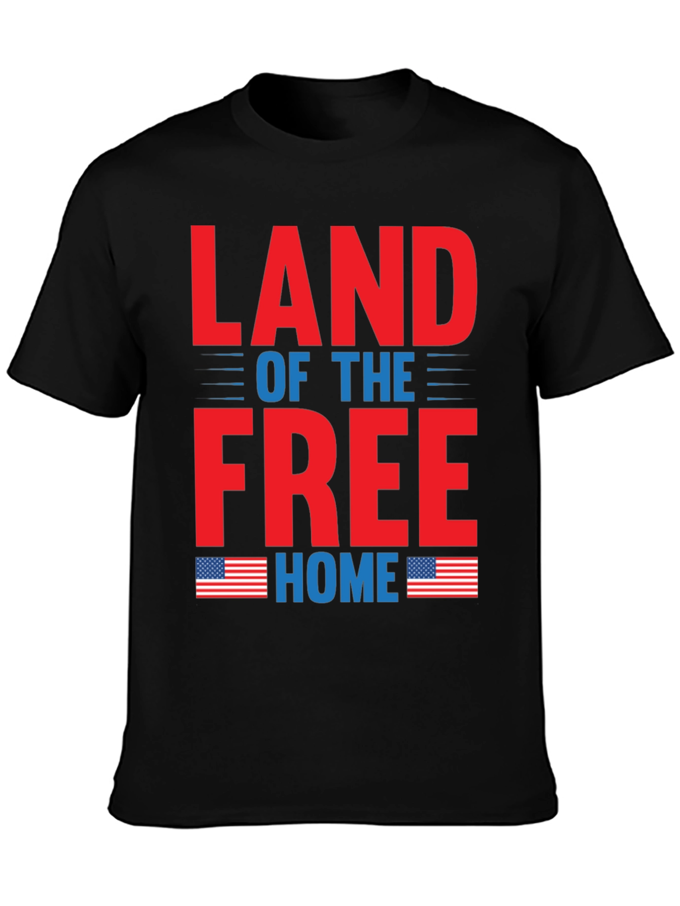 Land of the Free Patriotic T-Shirt