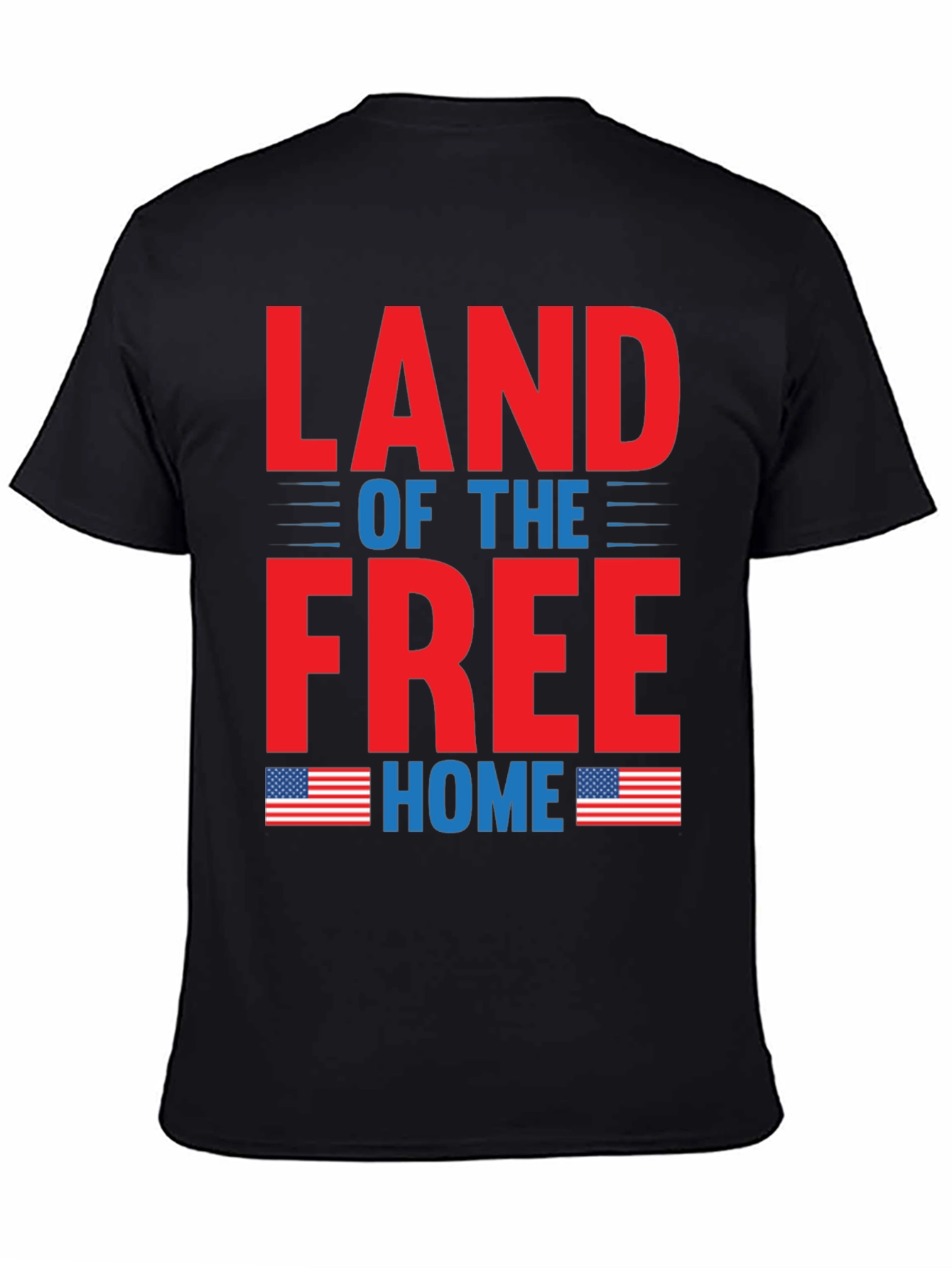 Land of the Free Patriotic T-Shirt