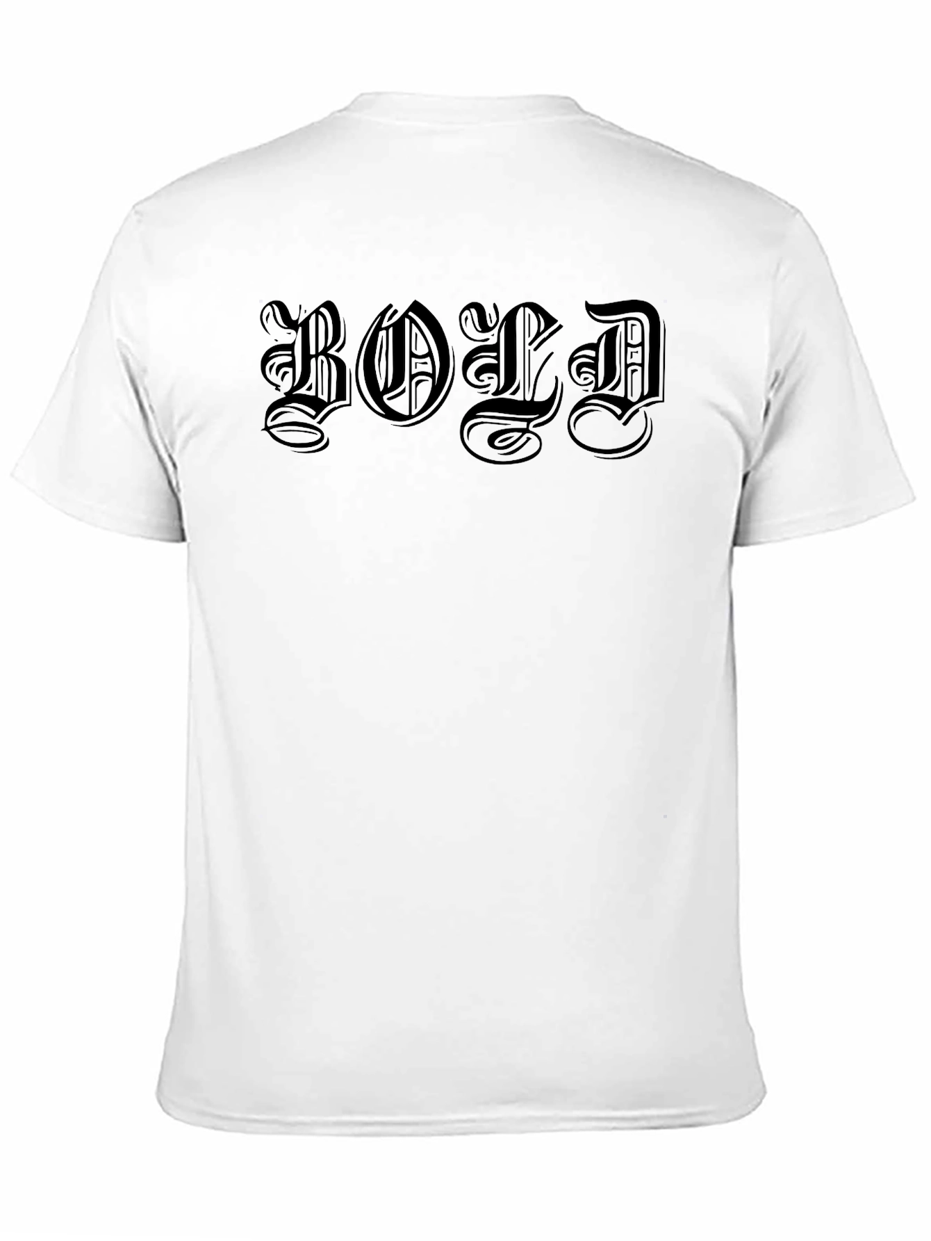 Bold Gothic T-Shirt - Classic Black Tee