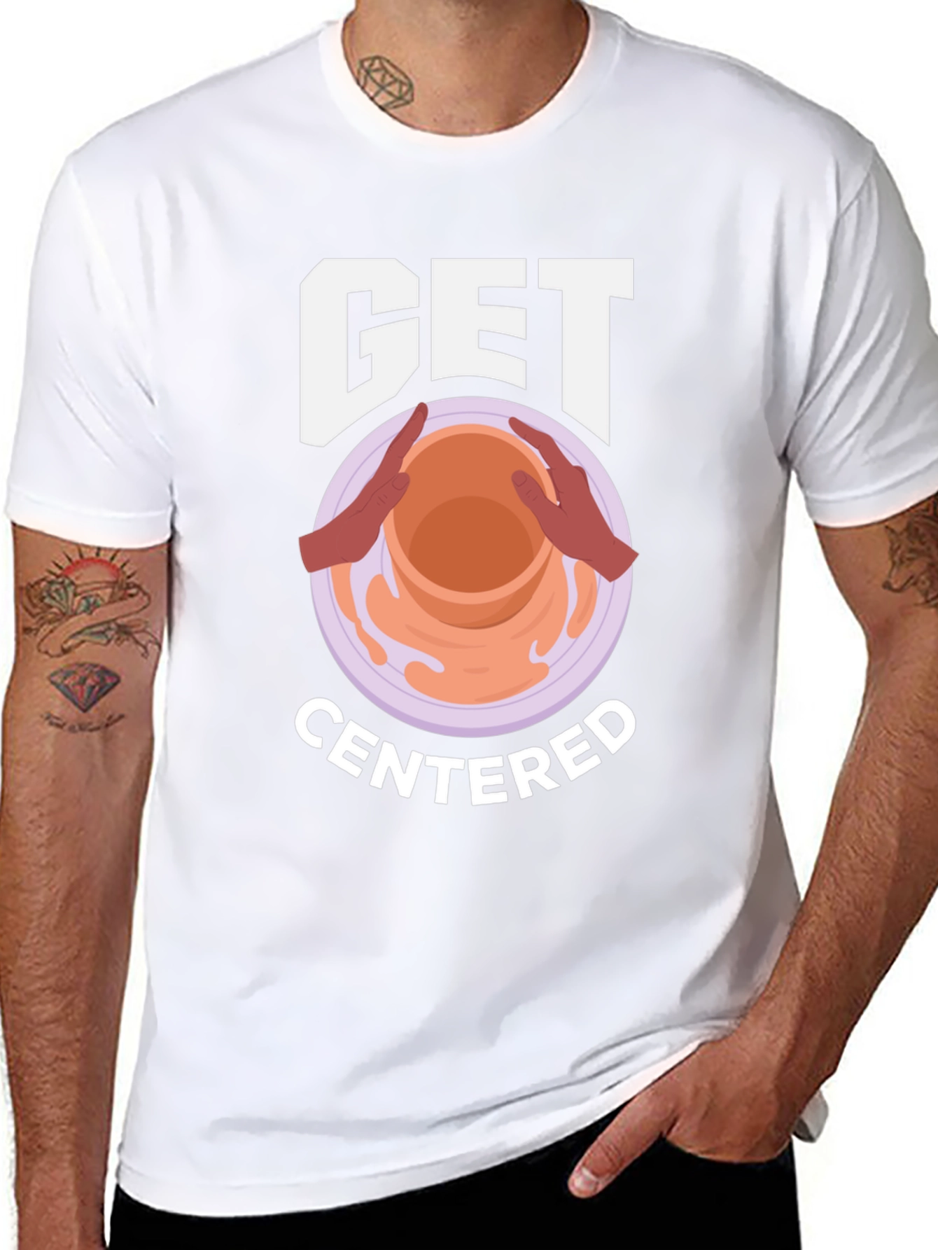 Get Centered Pottery T-Shirt