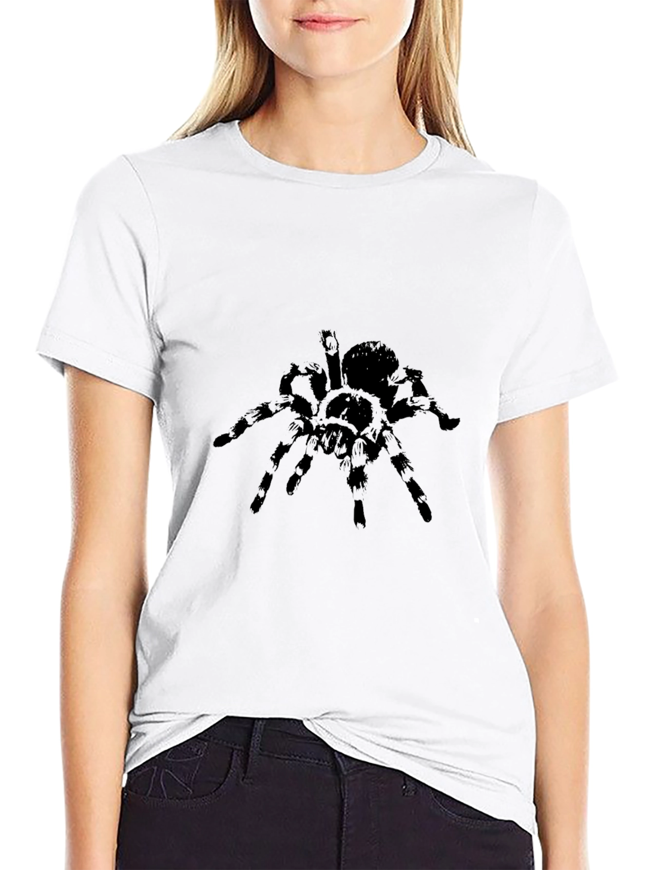 Black Tarantula Graphic T-Shirt