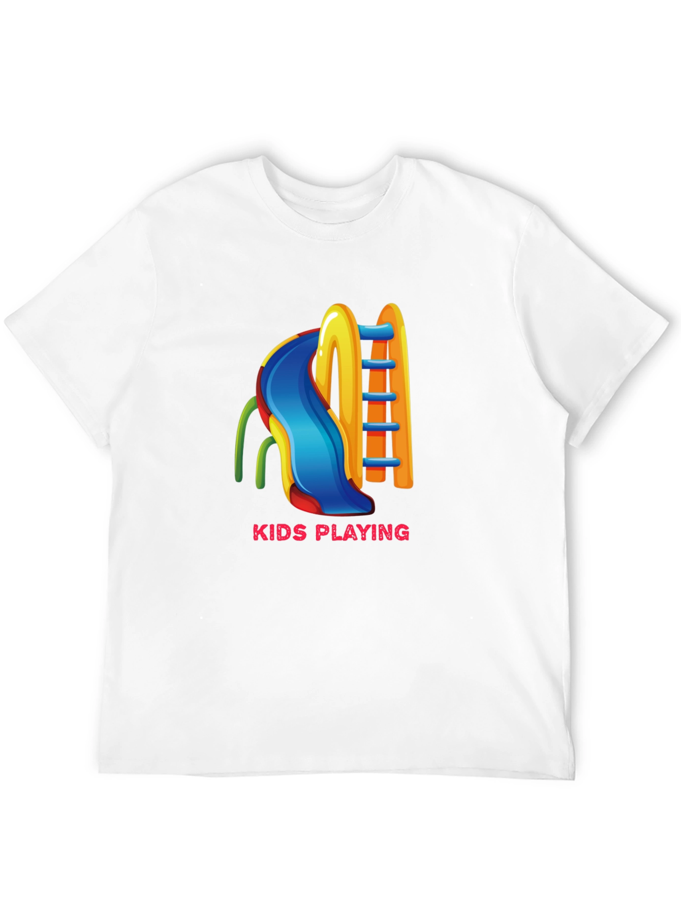 Kids Playing Slide T-Shirt