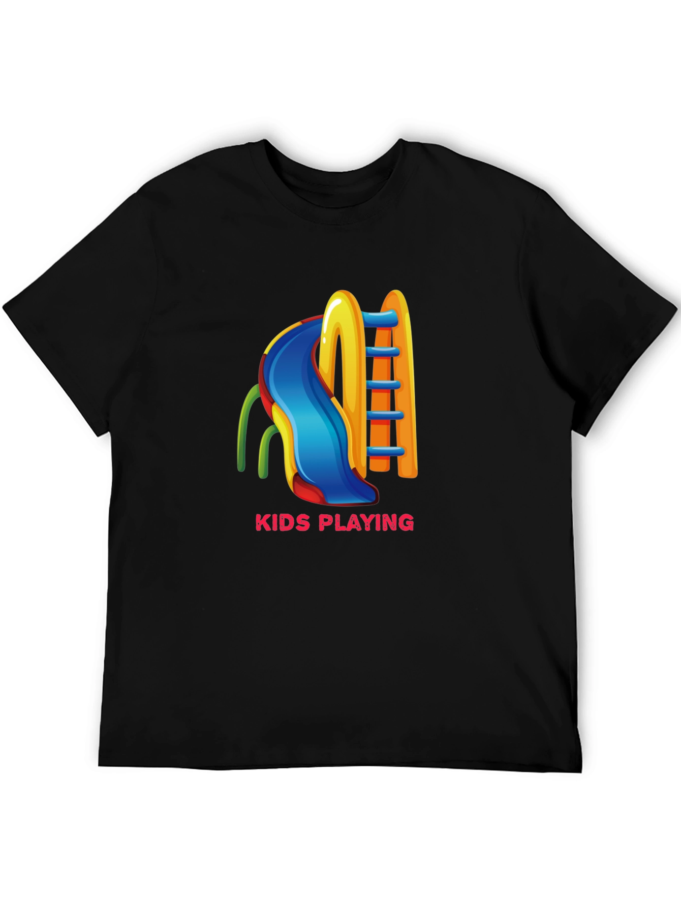 Kids Playing Slide T-Shirt