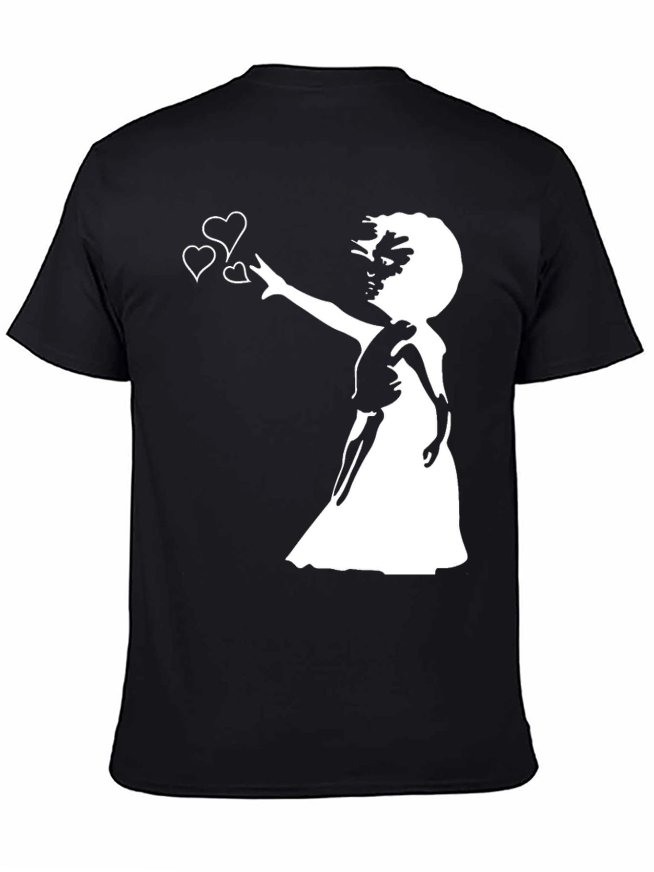 Banksy Balloon Girl Heart T-Shirt
