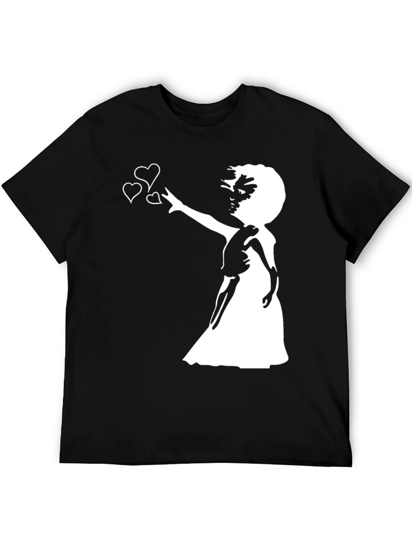Banksy Balloon Girl Heart T-Shirt