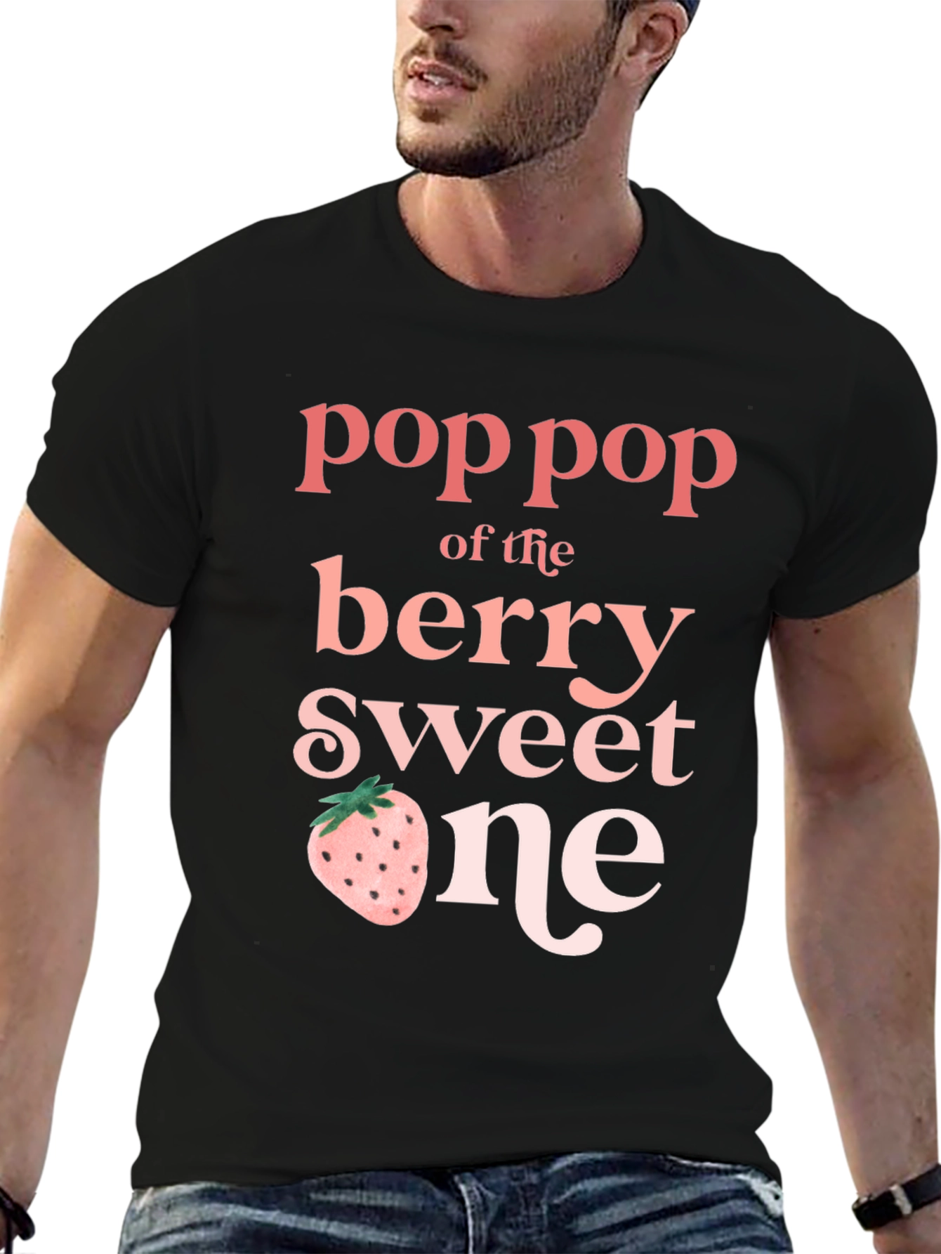 Pop Pop of the Berry Sweet One T-Shirt