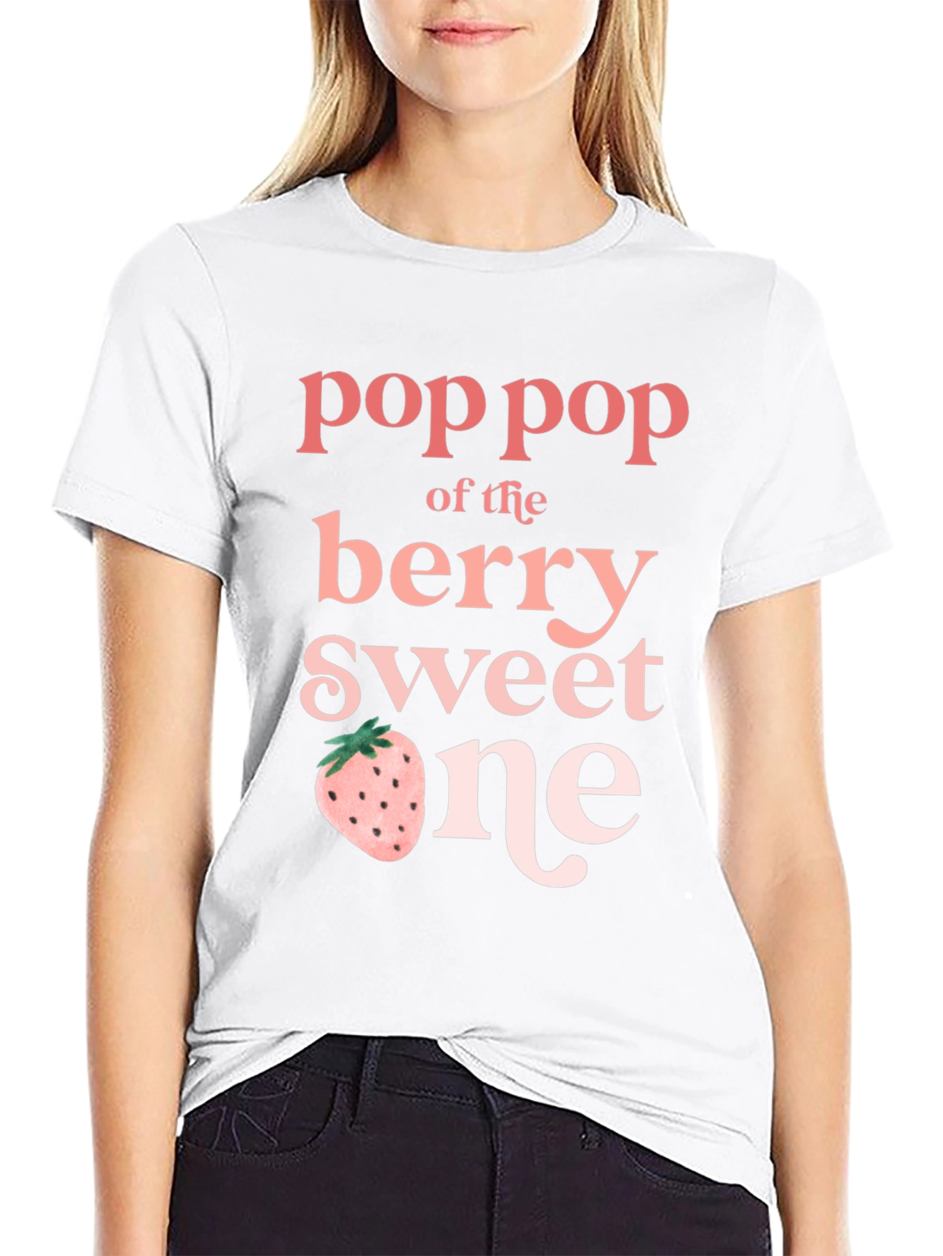 Pop Pop of the Berry Sweet One T-Shirt