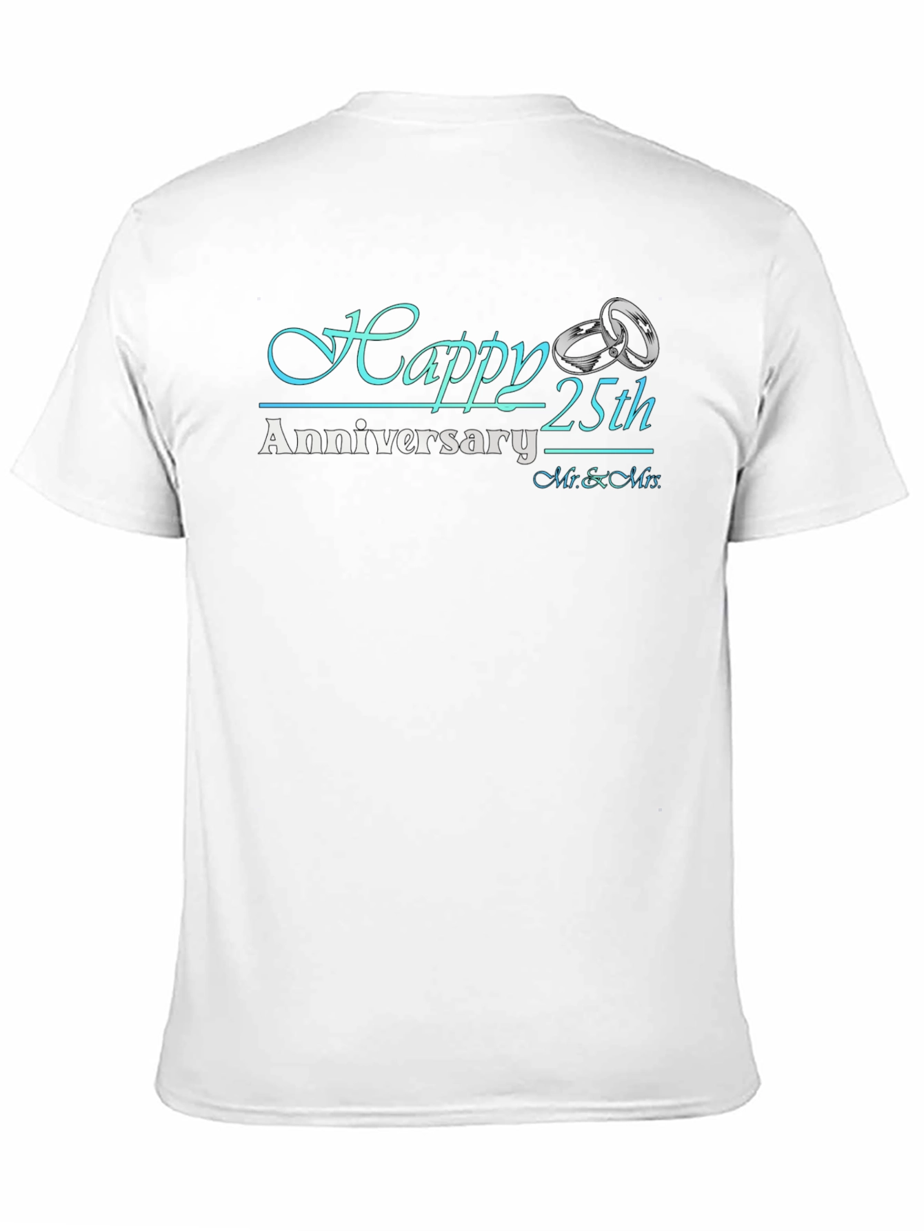 Happy 25th Anniversary Graphic T-Shirt
