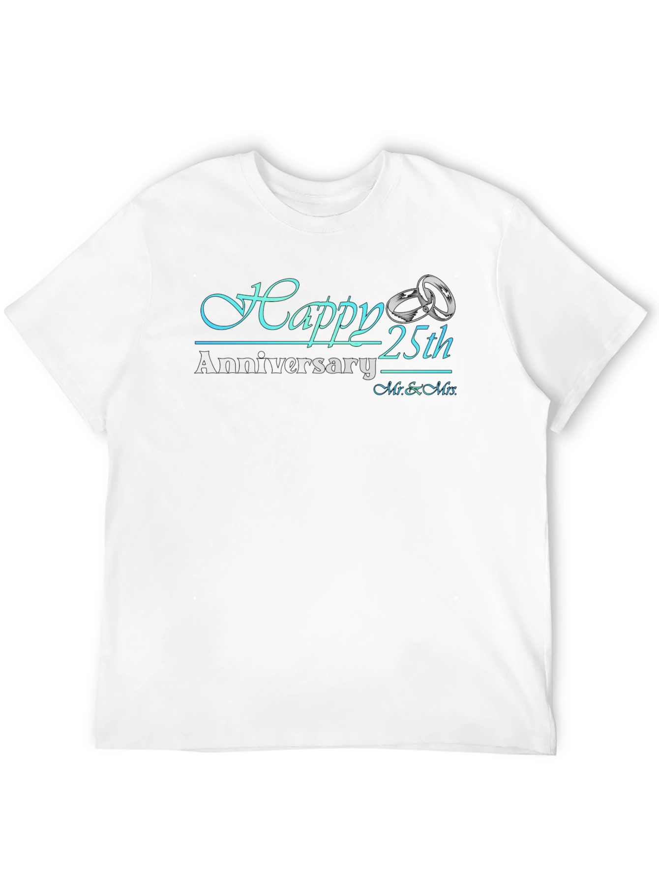 Happy 25th Anniversary Graphic T-Shirt
