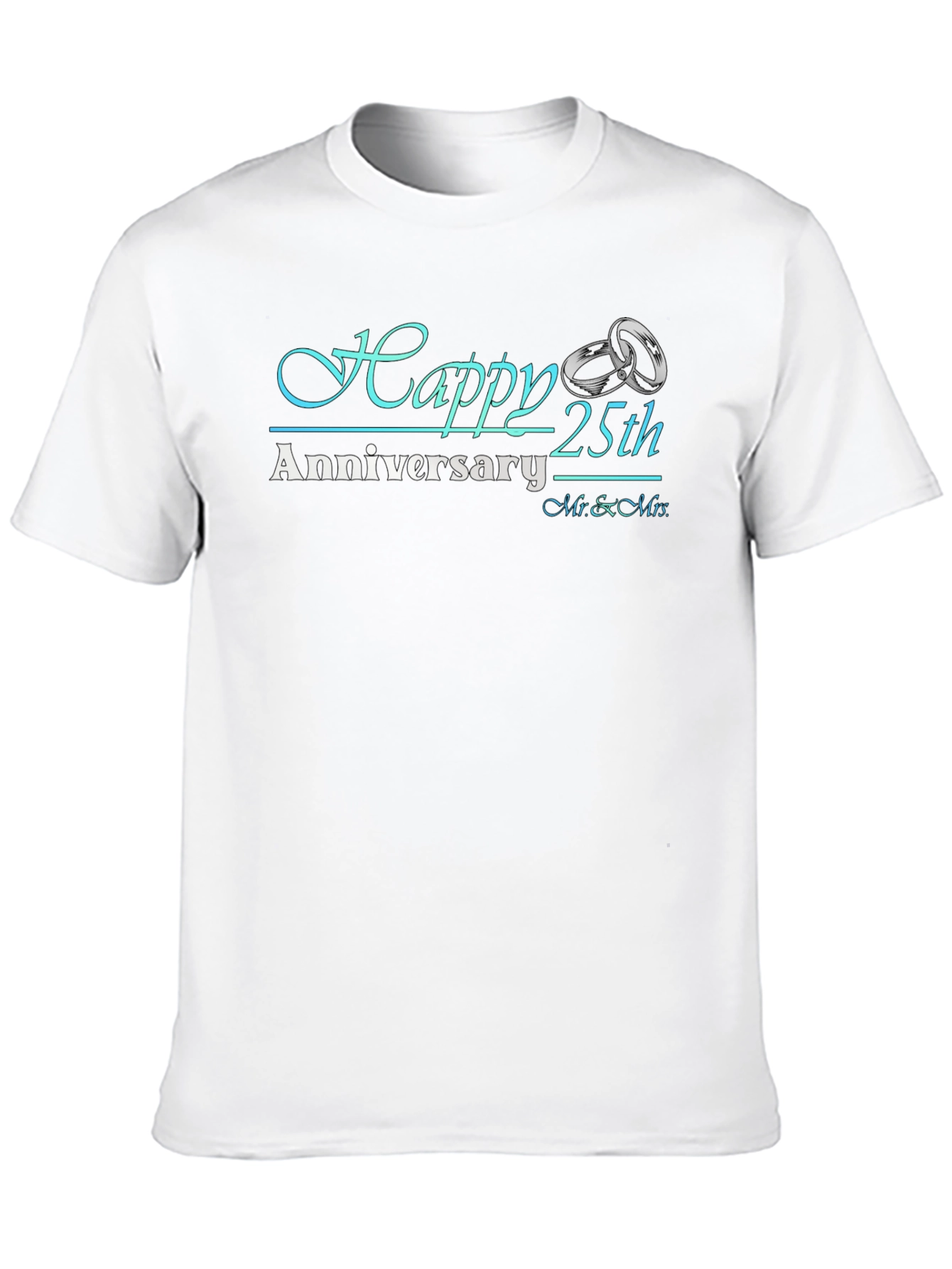 Happy 25th Anniversary Graphic T-Shirt