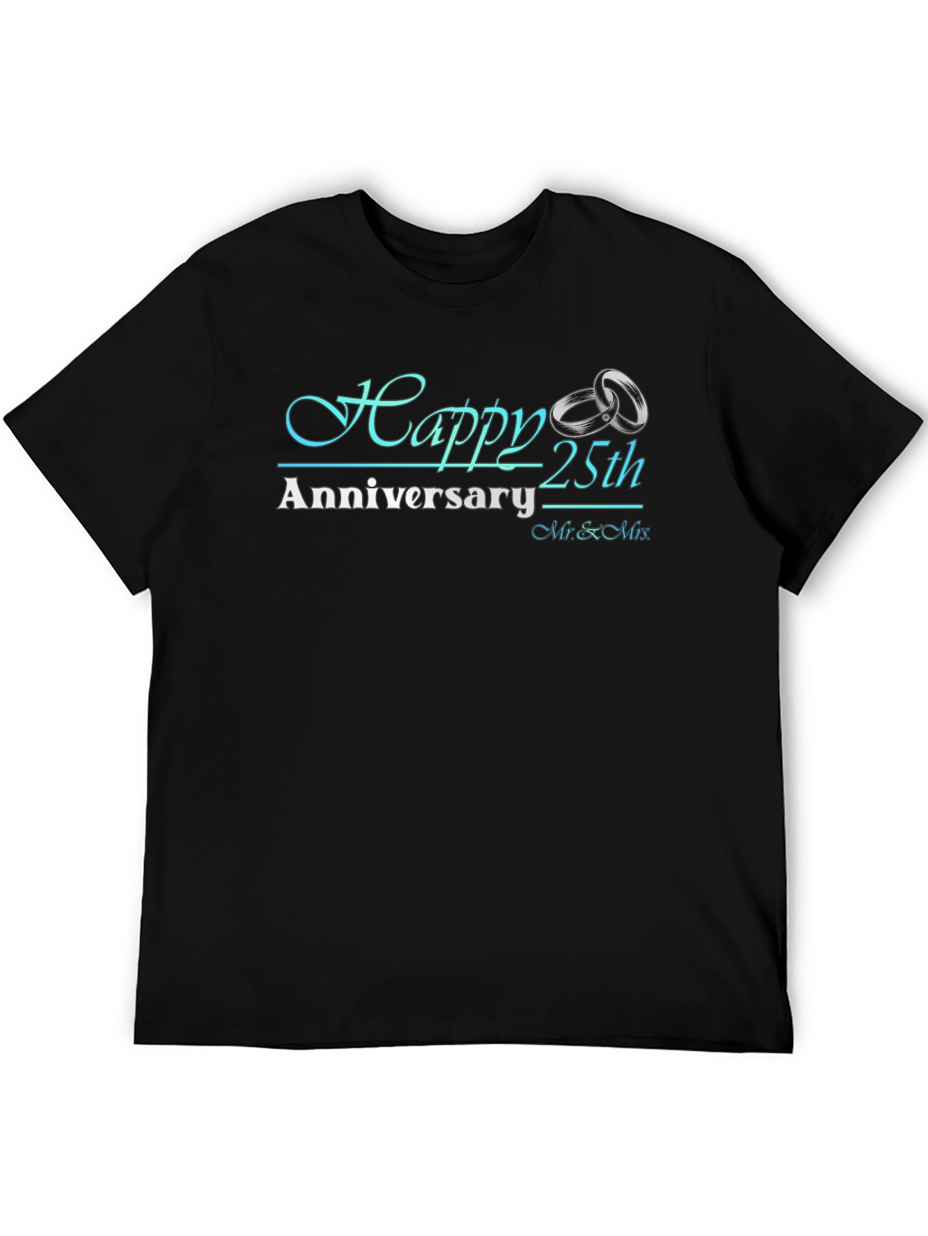 Happy 25th Anniversary Graphic T-Shirt
