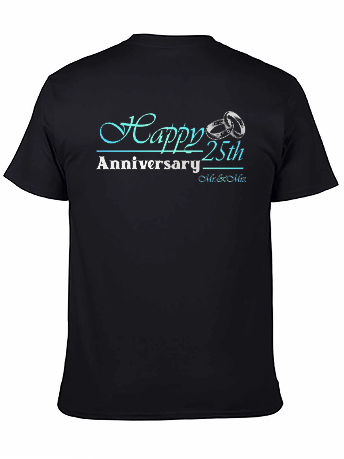 Happy 25th Anniversary Graphic T-Shirt