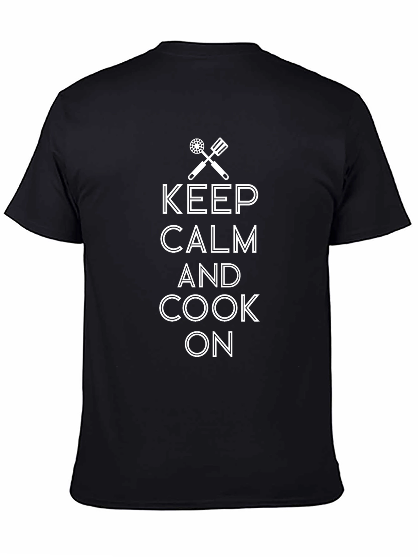 Keep Calm and Cook On Graphic T-Shirt