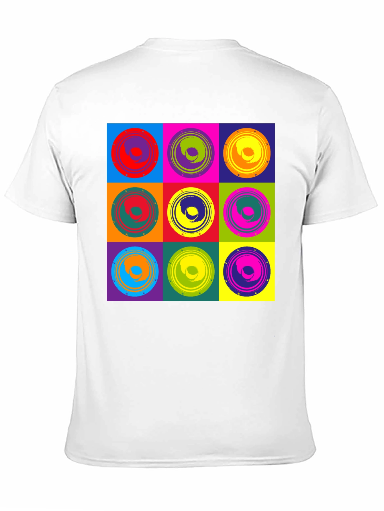 Retro Pop Art Speaker Graphic Tee
