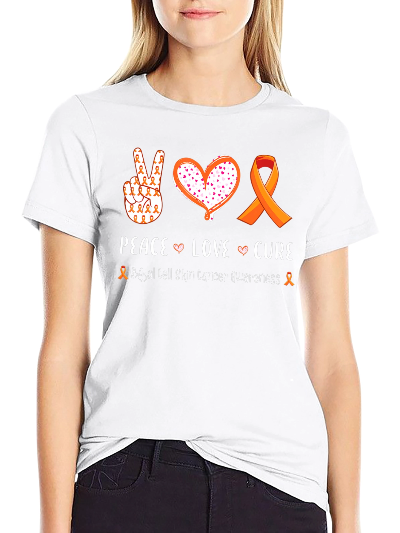Basal Cell Skin Cancer Awareness T-Shirt