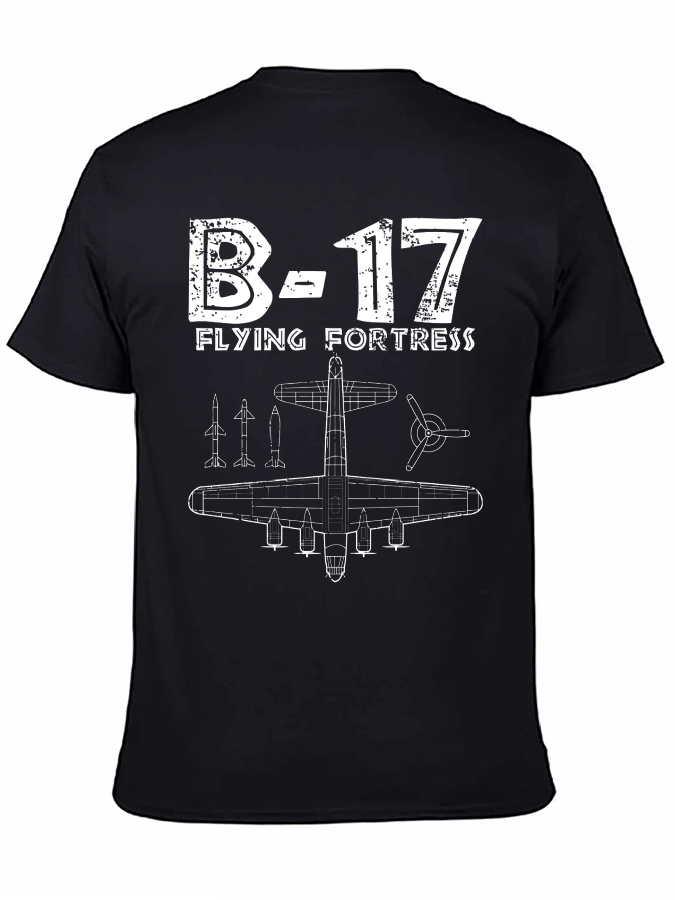 B-17 Flying Fortress Graphic T-Shirt