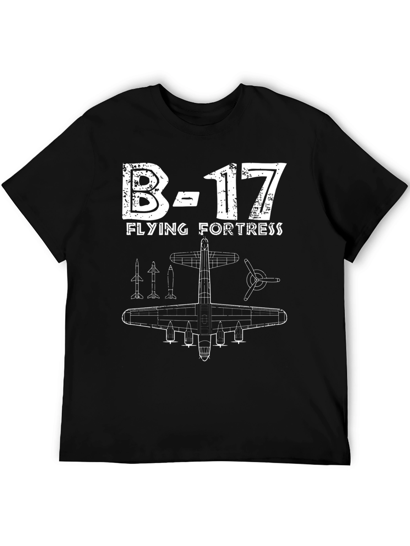 B-17 Flying Fortress Graphic T-Shirt
