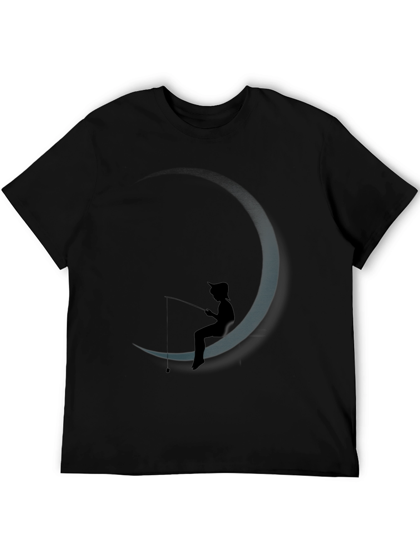 DreamWorks Inspired Fishing on the Moon T-Shirt