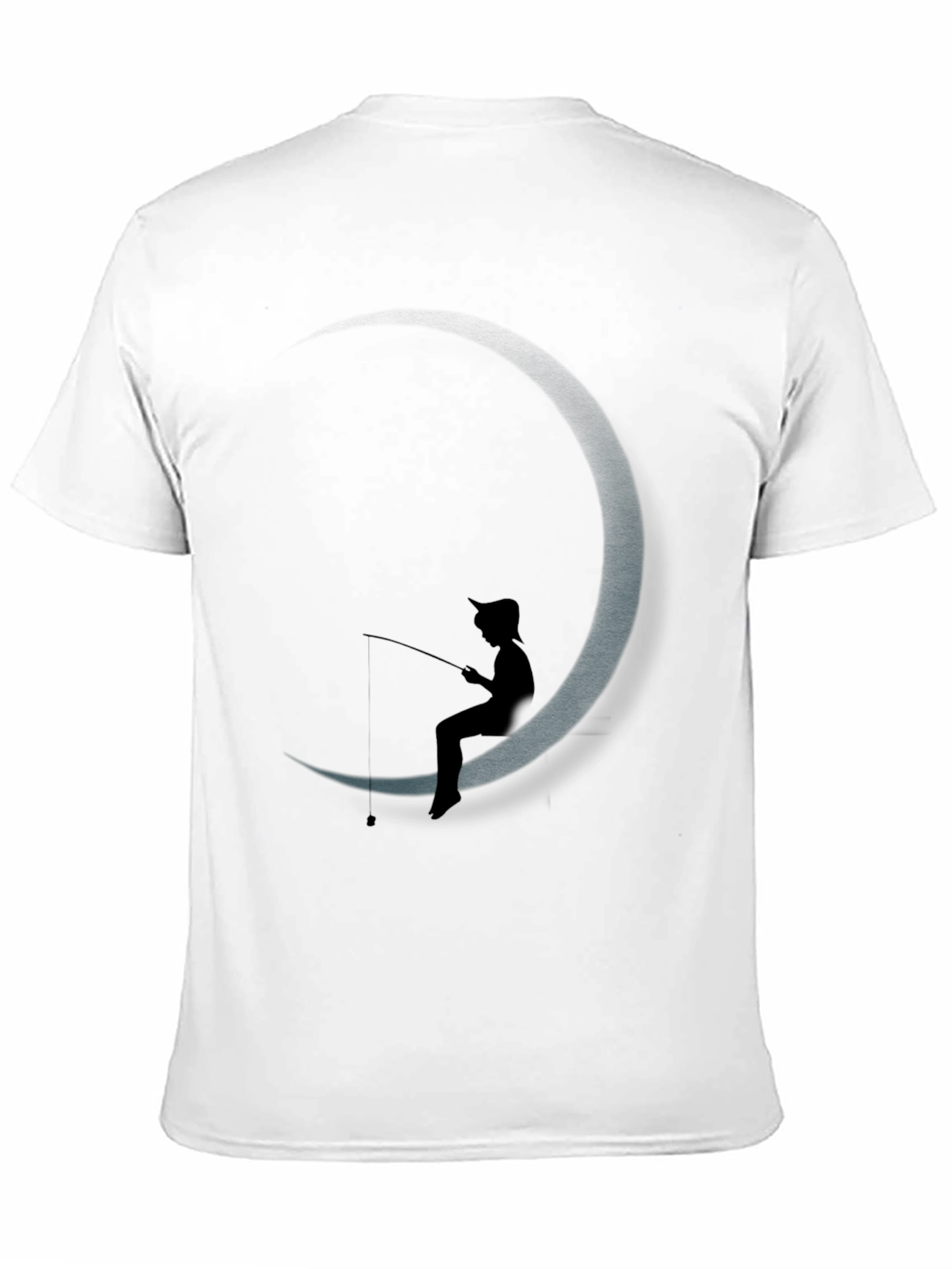 DreamWorks Inspired Fishing on the Moon T-Shirt