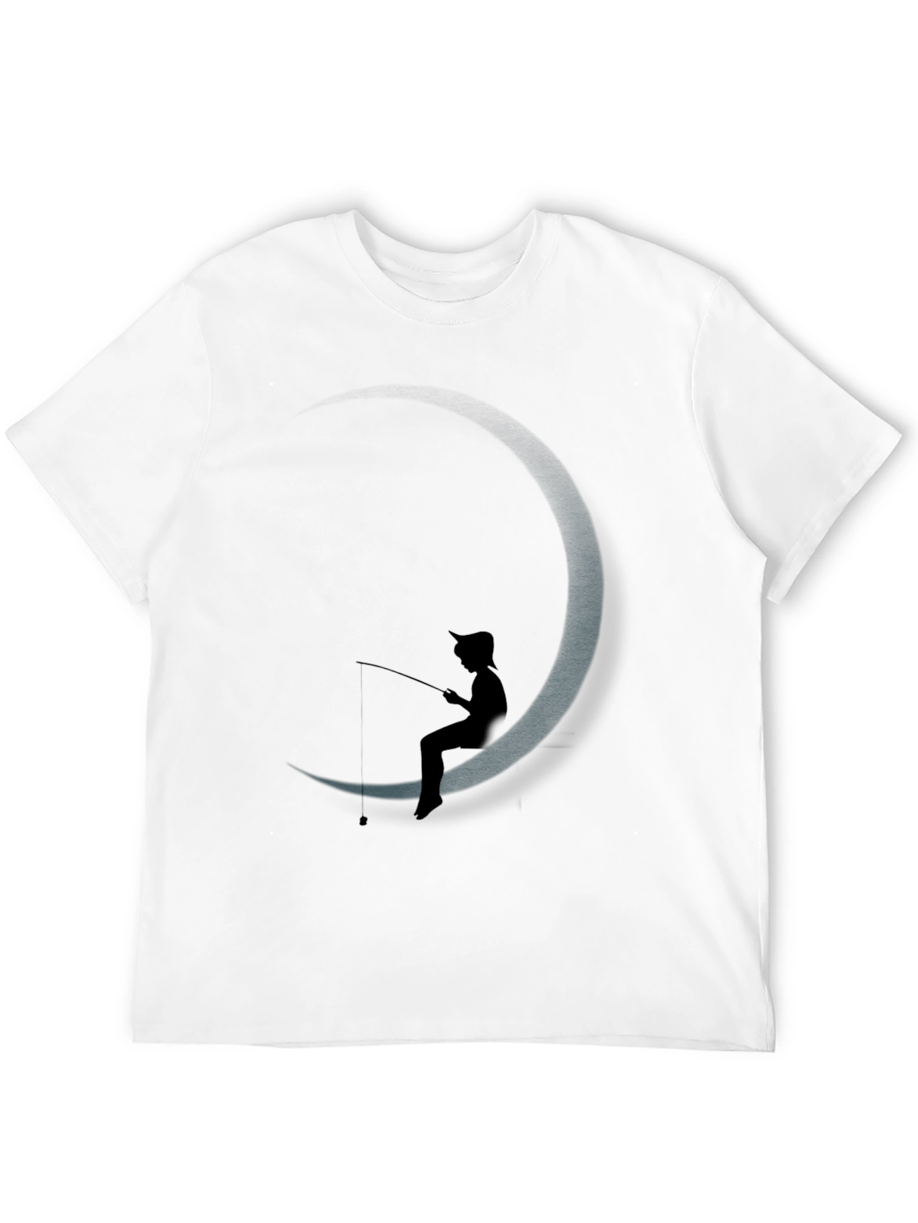 DreamWorks Inspired Fishing on the Moon T-Shirt