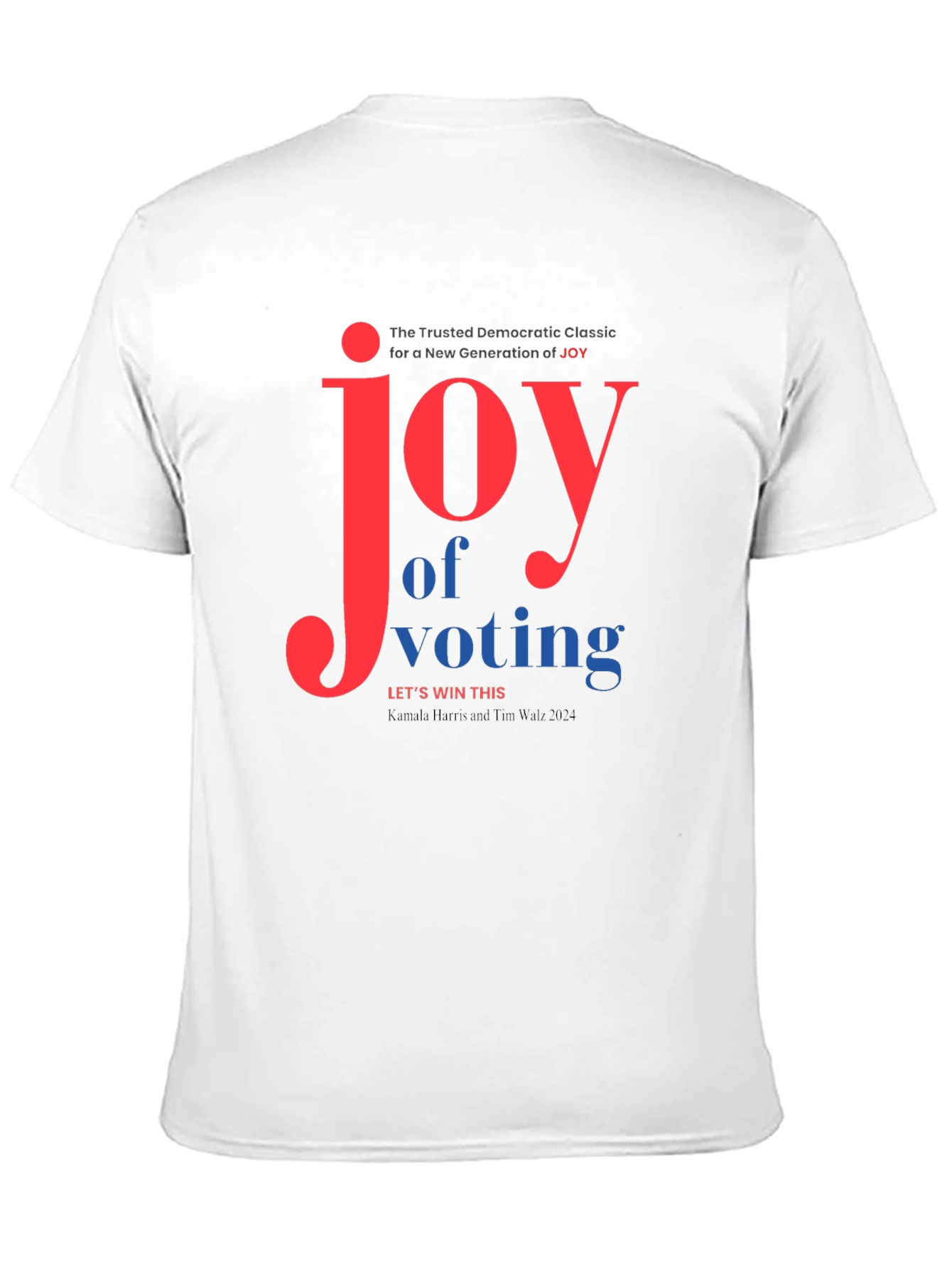 Joy of Voting Graphic Tee