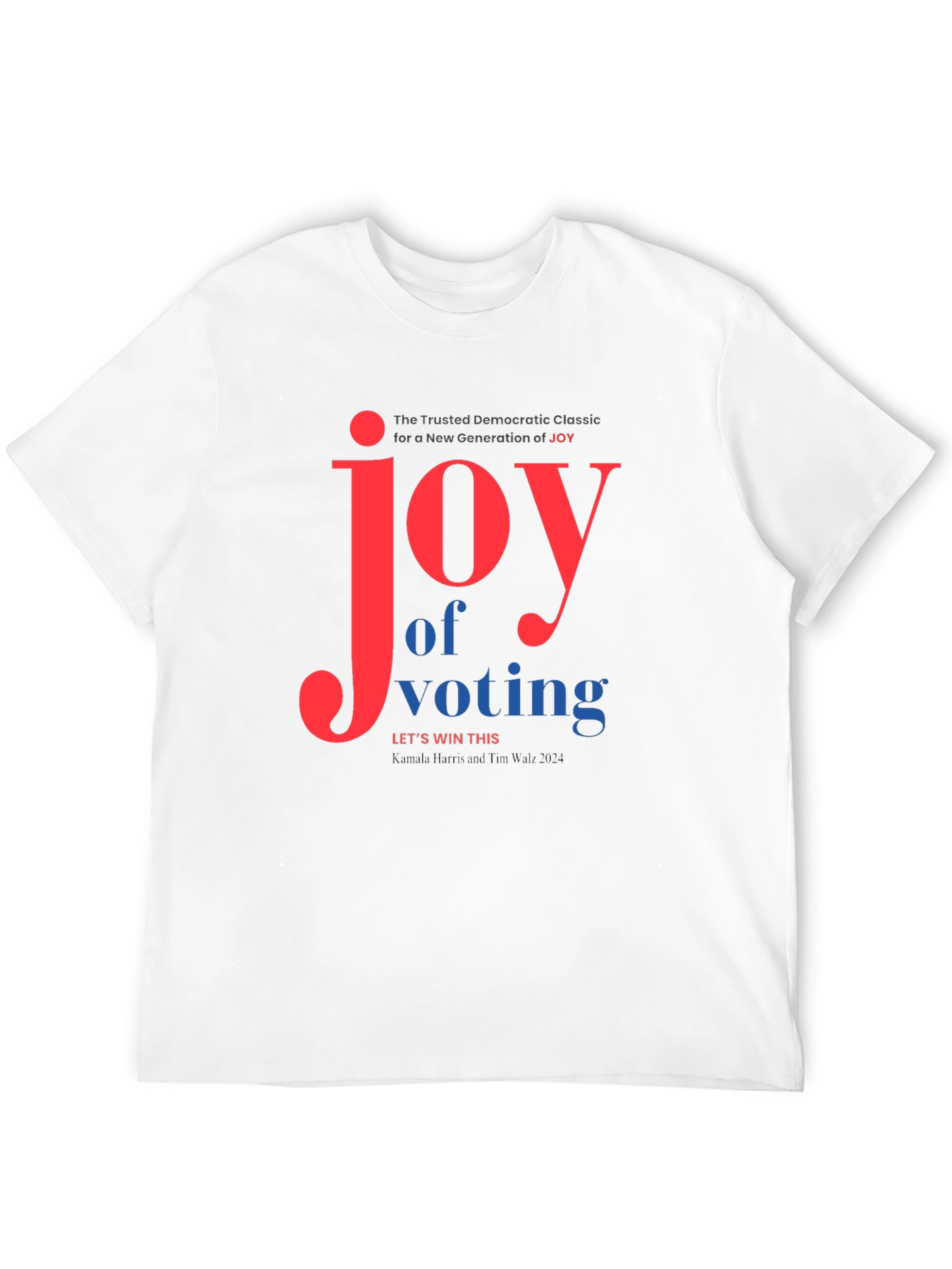 Joy of Voting Graphic Tee