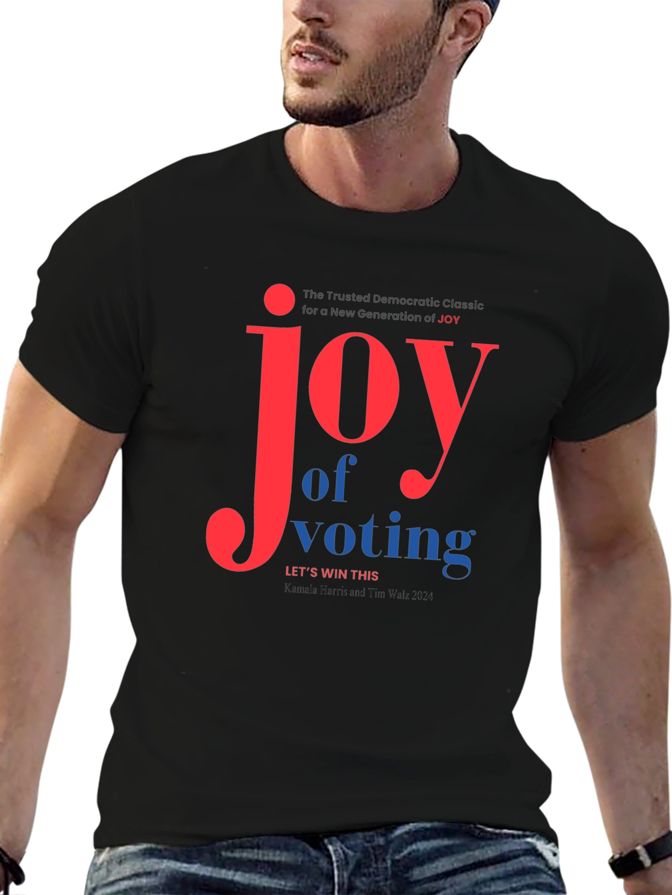 Joy of Voting Graphic Tee
