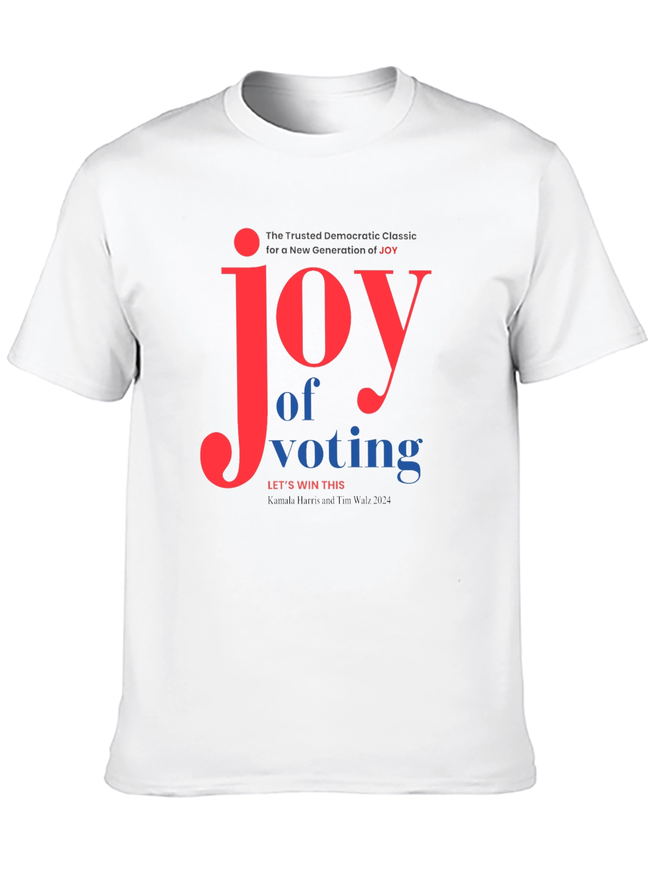 Joy of Voting Graphic Tee