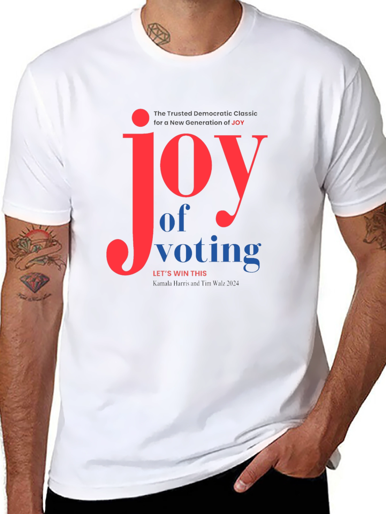 Joy of Voting Graphic Tee