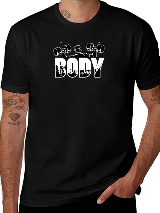 Bodybuilding Graphic T-Shirt - Gym Workout Tee