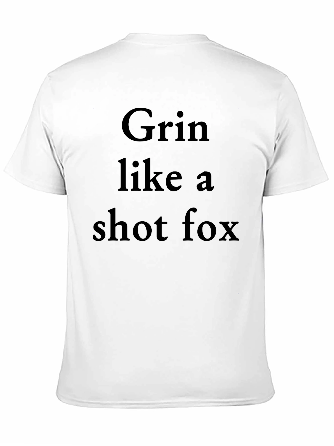 Grin Like a Shot Fox Graphic Tee