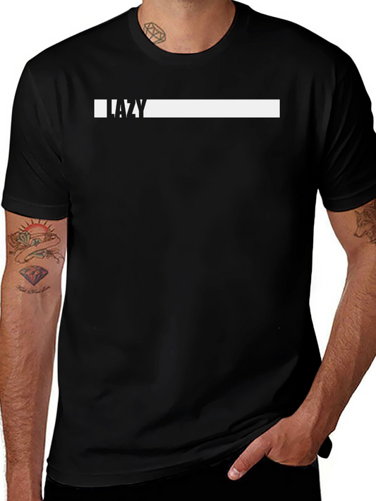 LAZY Graphic Tee - Casual Comfort