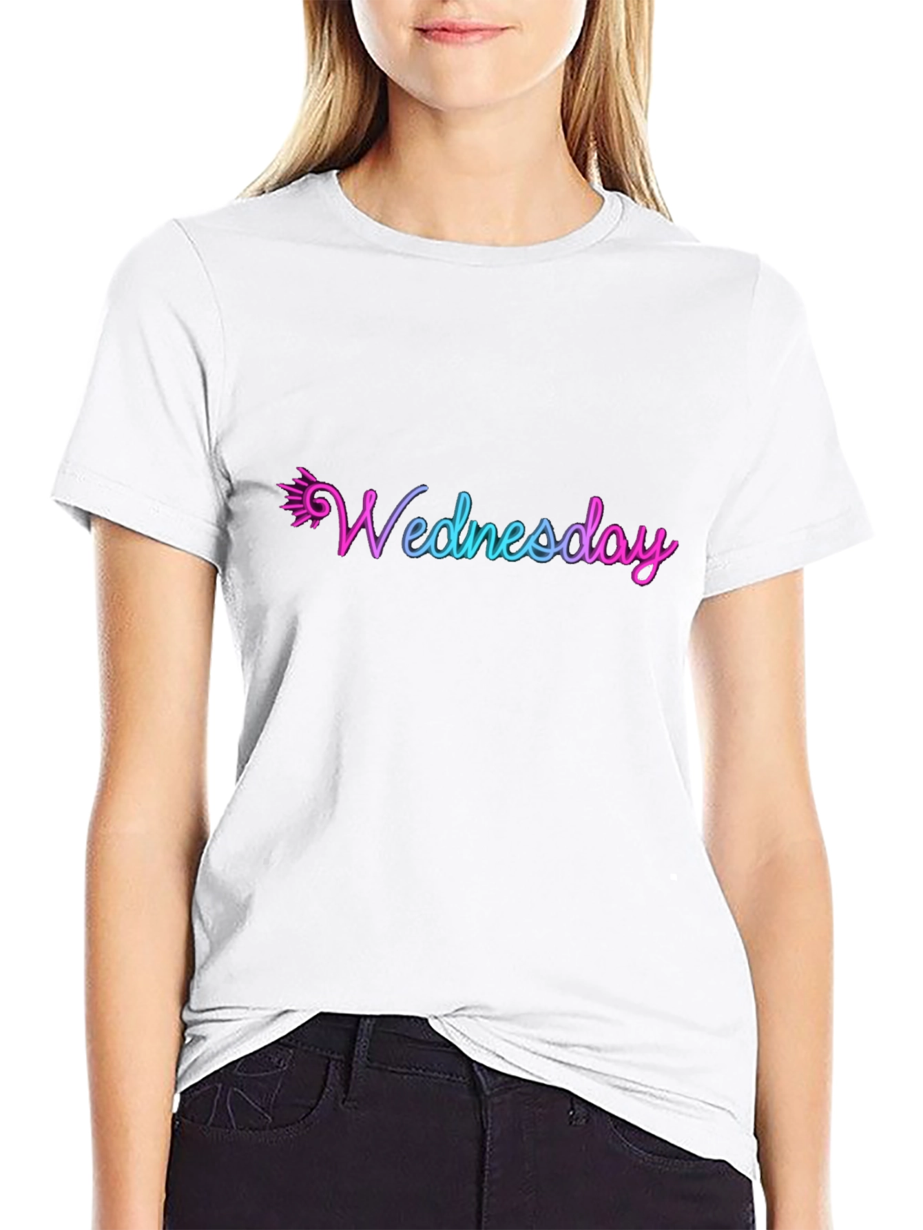 Wednesday Graphic Tee - Black