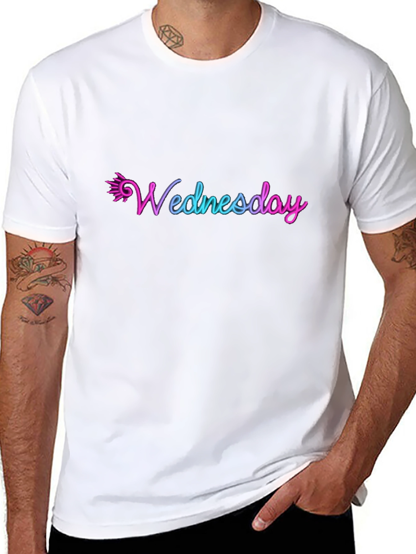 Wednesday Graphic Tee - Black