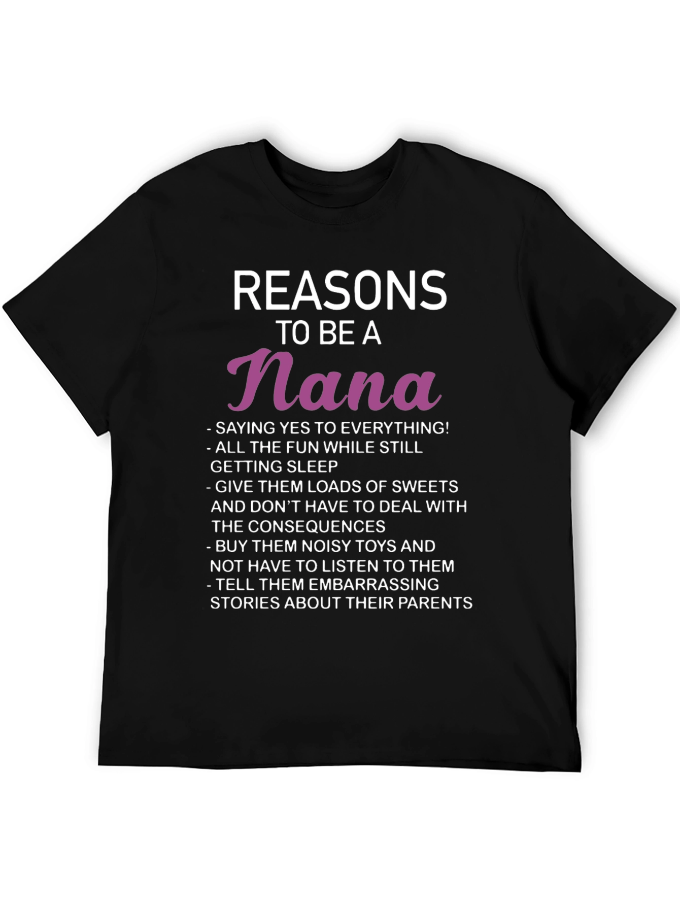 Reasons To Be A Nana T-Shirt