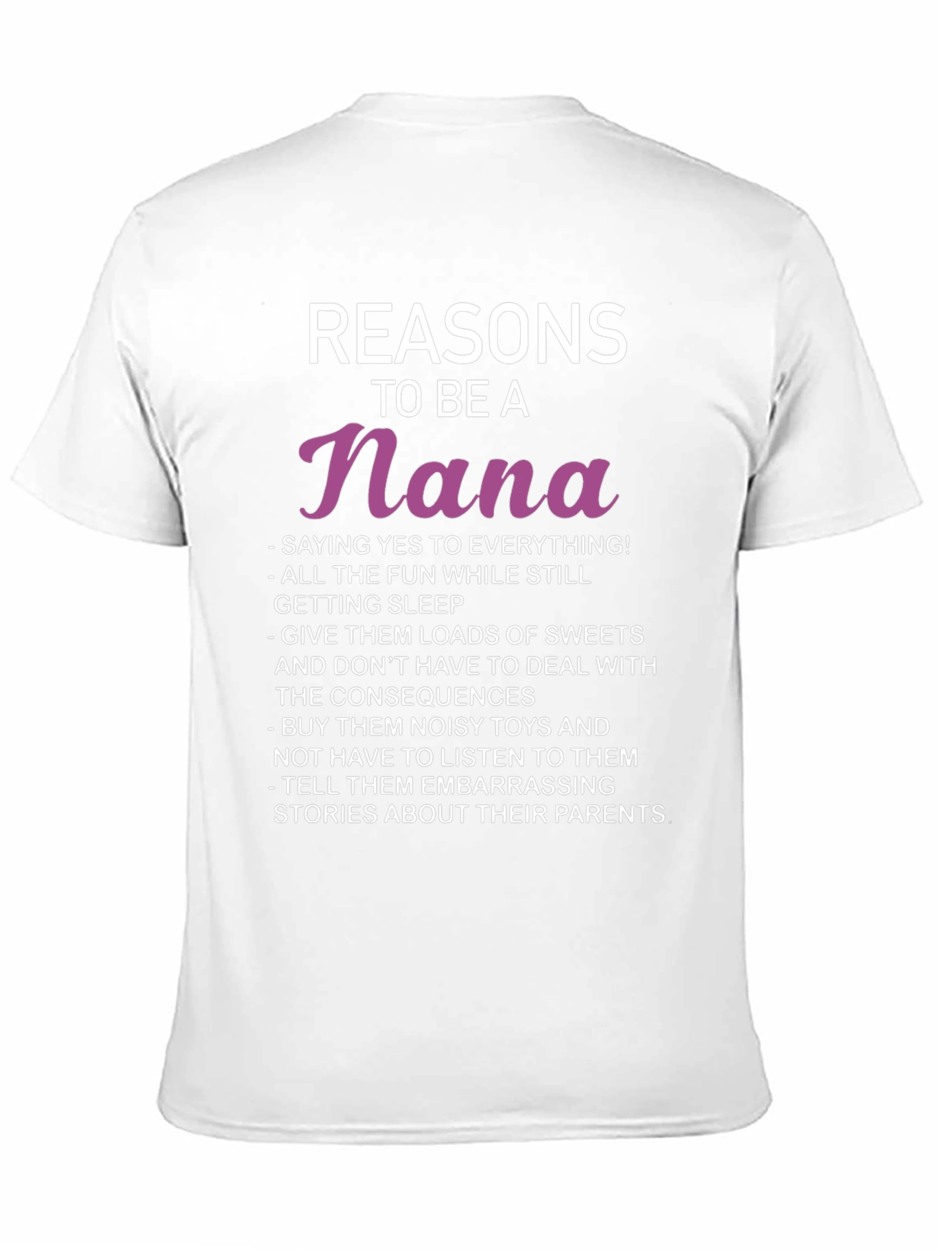 Reasons To Be A Nana T-Shirt
