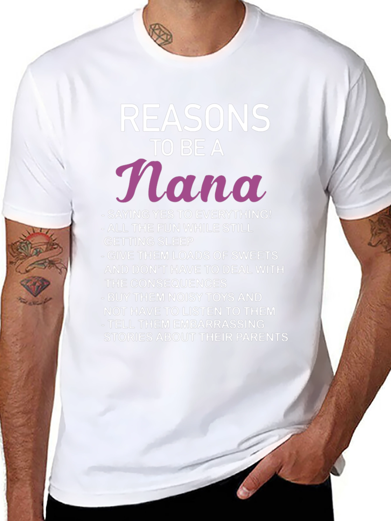 Reasons To Be A Nana T-Shirt
